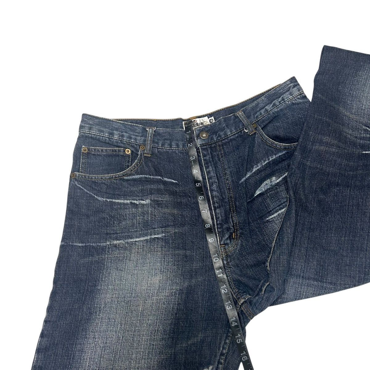 Karakuri Tamashii 511 Karakuri Tamashii jeans embroidered denim blue archive Size US 35 - 16 Thumbnail