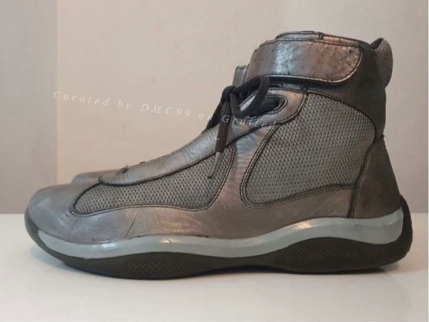 Prada Prada 2000's America's Cup High-Top Sneakers Size US 9.5 / EU 42-43 - 1 Thumbnail
