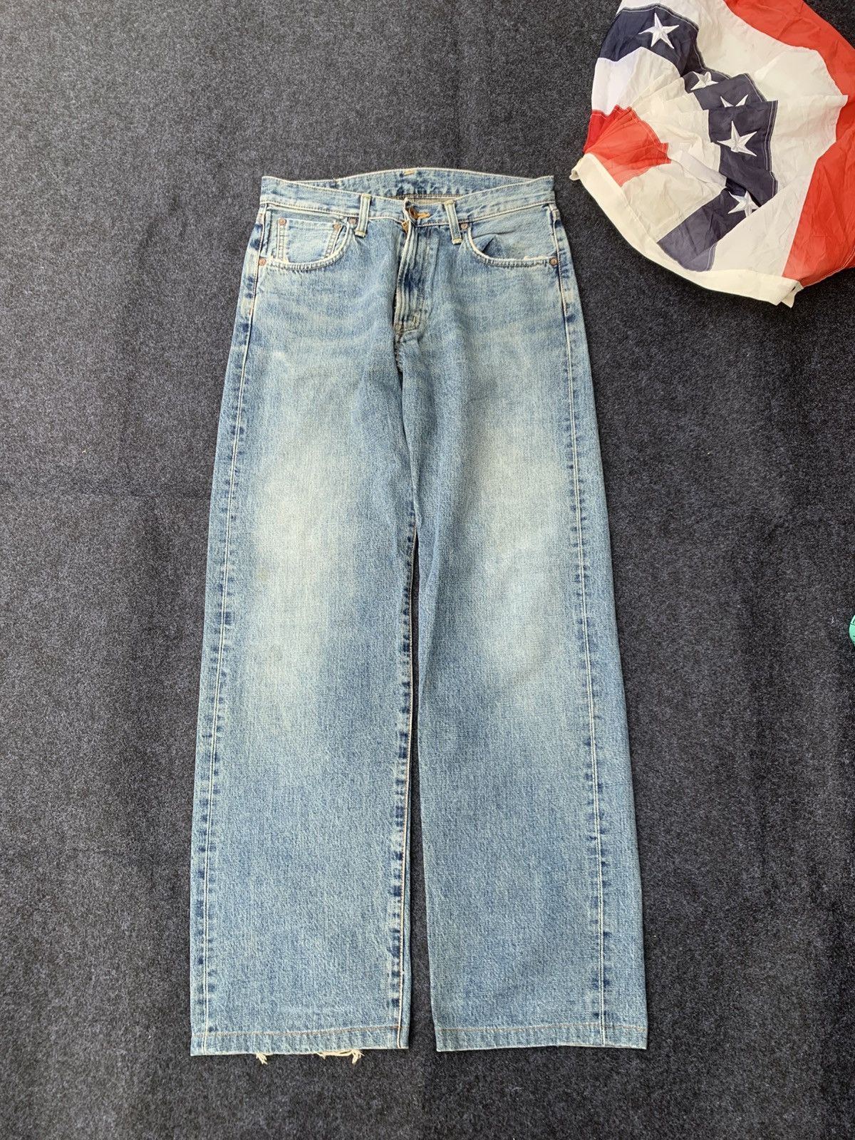 Edwin Vintage Edwin 505X selvedge.made in Japan 🇯🇵. Size US 31 - 1 Thumbnail