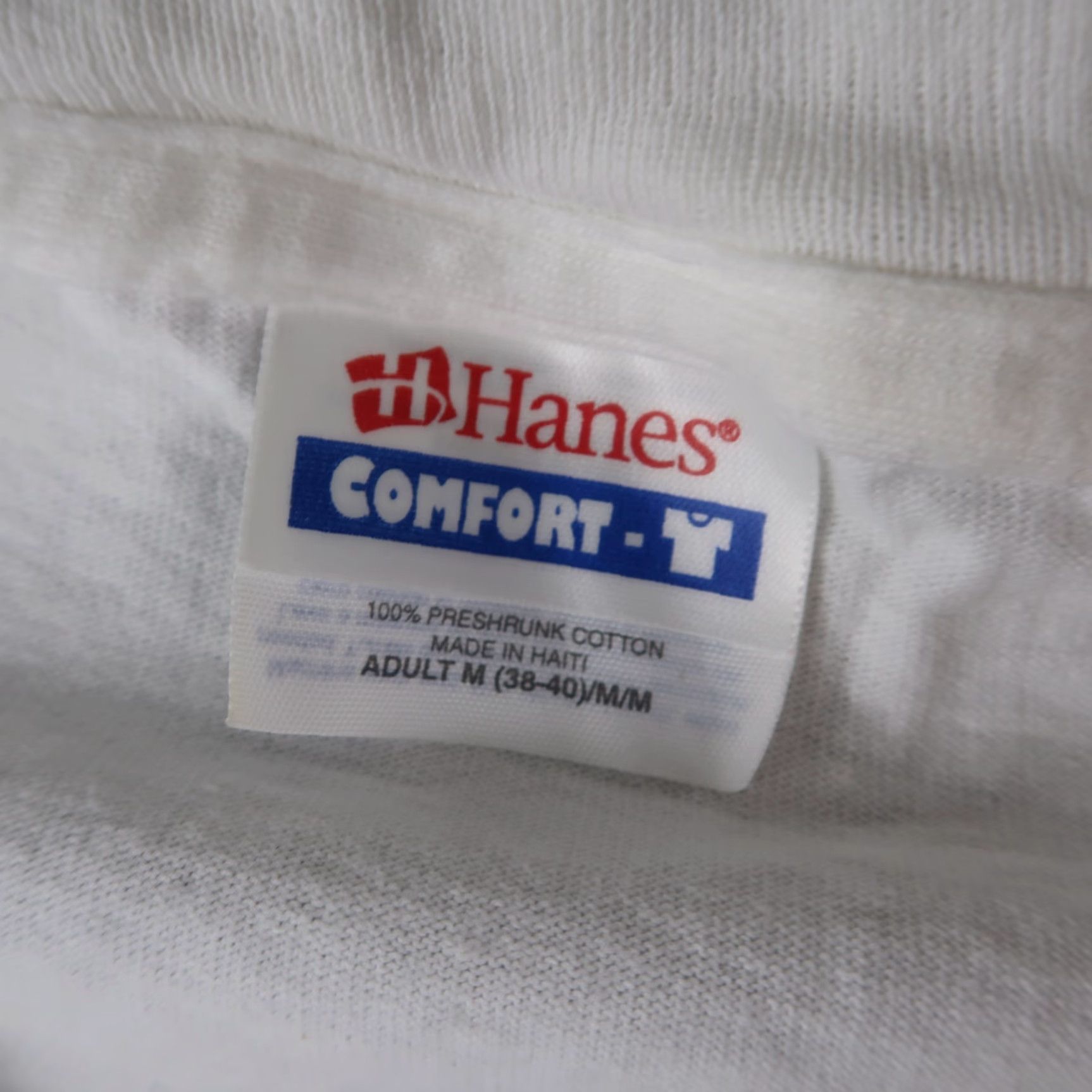 Hanes VINTAGE Hanes Santa Rita County Jail Running T-Shirt Men Medium White 90s Vintage Outdoor Festival Size US M / EU 48-50 / 2 - 6 Thumbnail