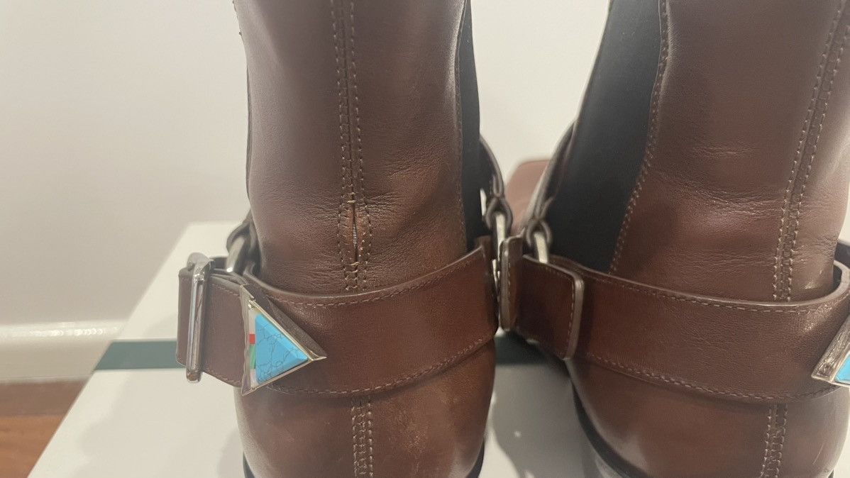 Calvin Klein 205W39NYC Calvin Klein 205W39NYC Brown Harness Boots Size US 8.5 / EU 41-42 - 16 Thumbnail