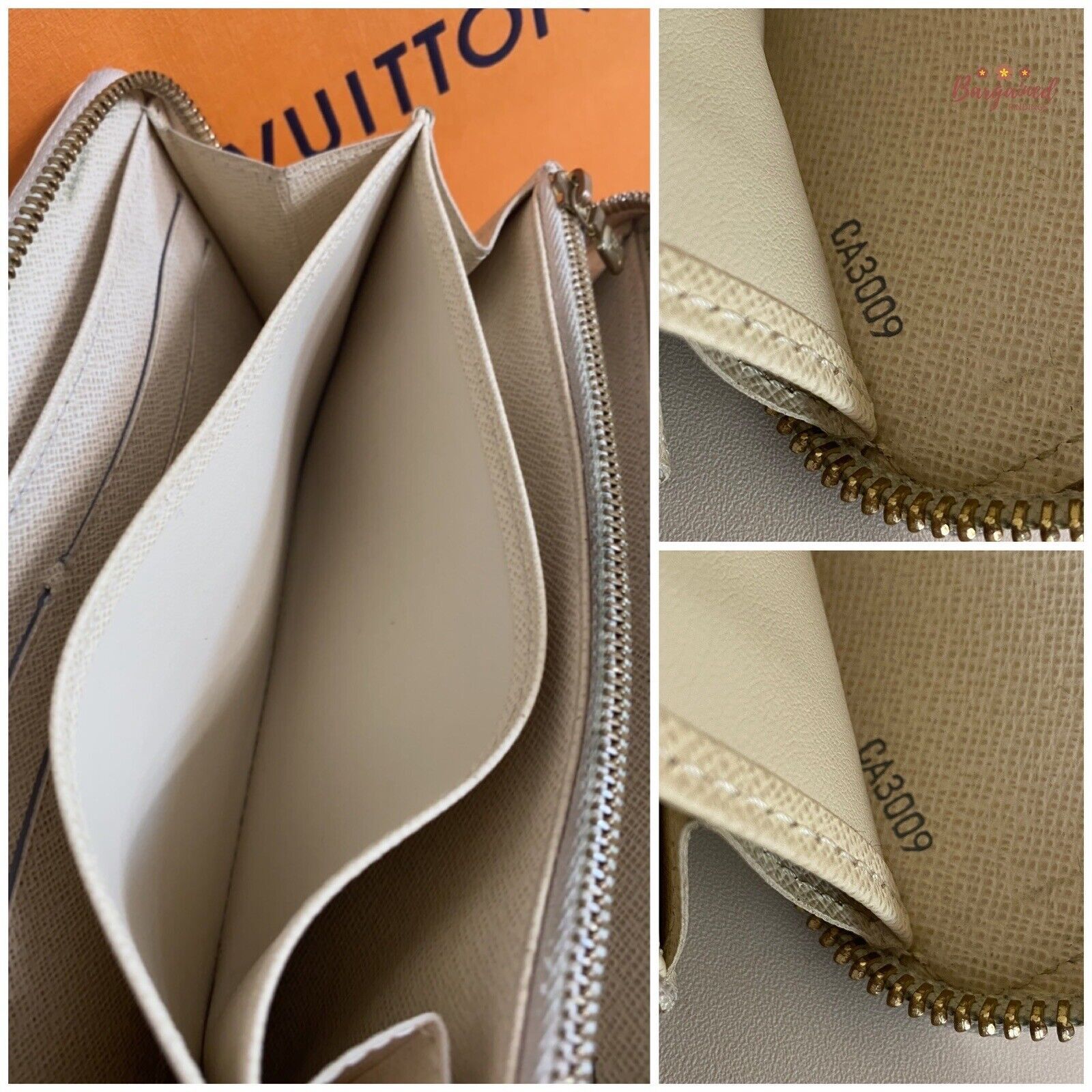Louis Vuitton Louis Vuitton Damier Azur Leather Zippy Organizer Wallet Size ONE SIZE - 5 Thumbnail