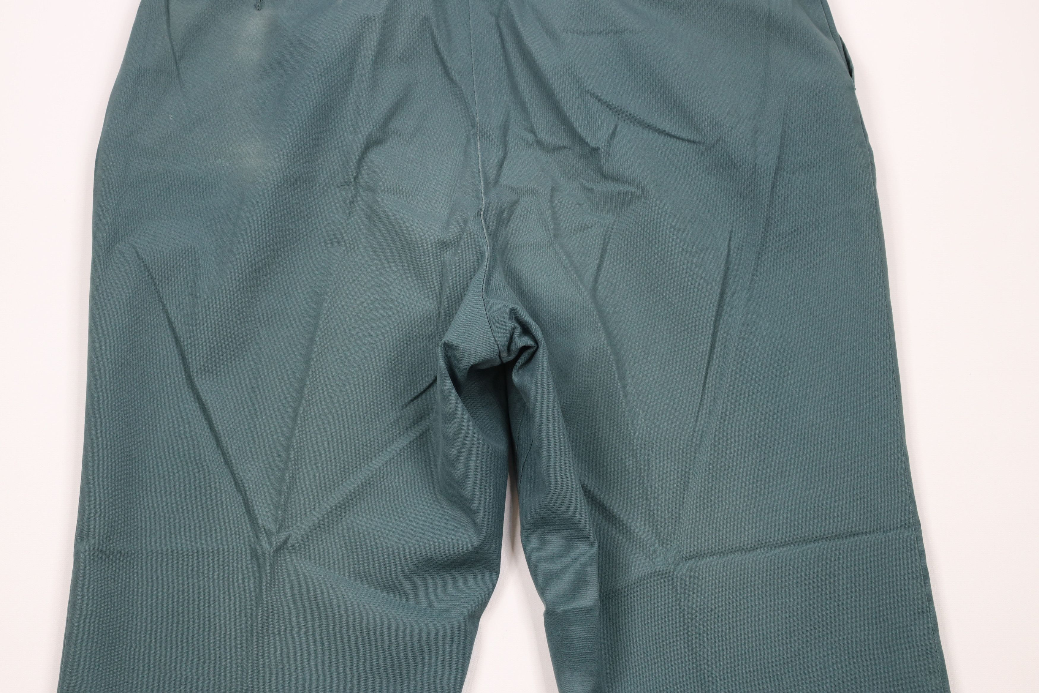Vintage 70s Big Mac Mechanic Work Wide Leg Pants Green USA