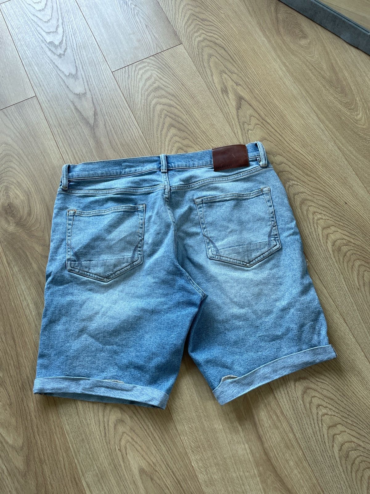 Allsaints Allsaints Switch denim Shorts Damaged Distressed Size US 34 / EU 50 - 2 Thumbnail