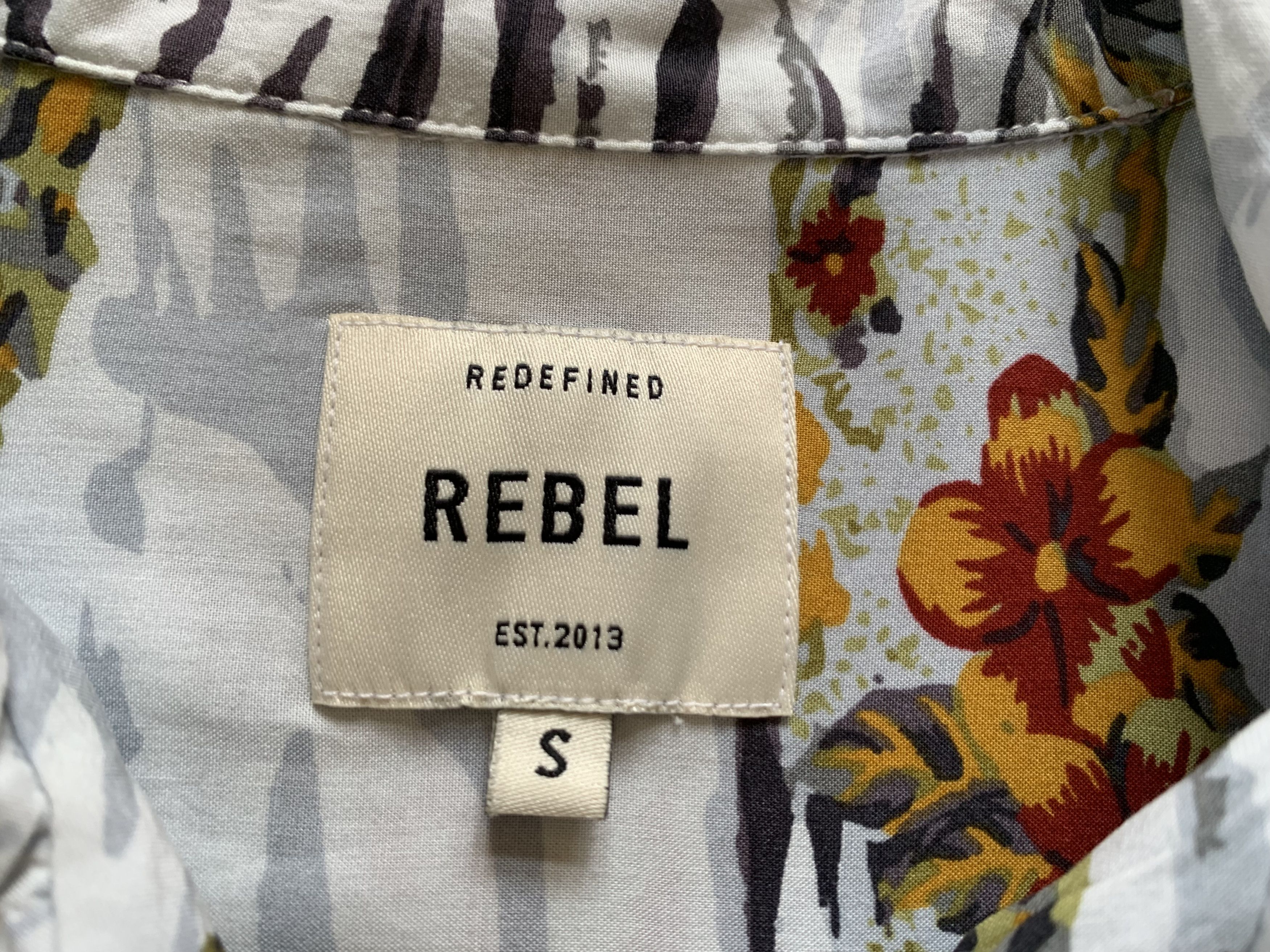 Rebel8 Rebel Printed Hawaiian Shirt Size US S / EU 44-46 / 1 - 5 Thumbnail