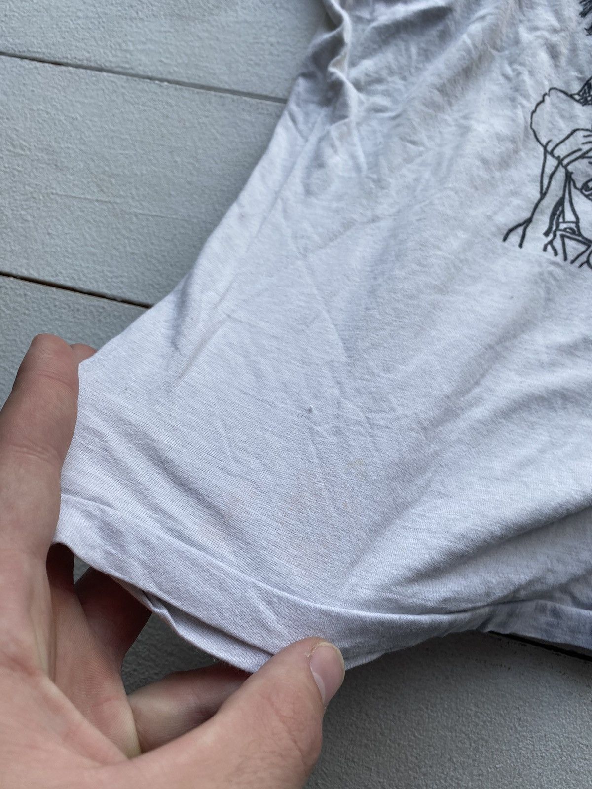 Band Tees × Vintage 90s Motley Crue Logo Tattoo White T Shirt Tee Tour Concert Size US S / EU 44-46 / 1 - 6 Thumbnail