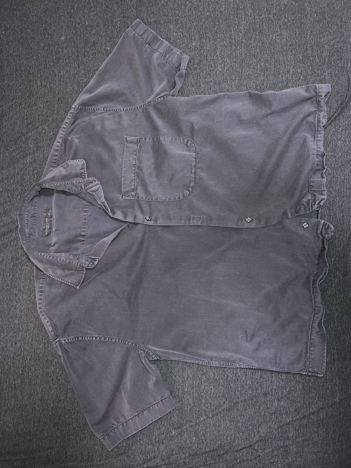 Abercrombie & Fitch A&F Black/Washed Worker shirt Size US L / EU 52-54 / 3 - 1 Thumbnail