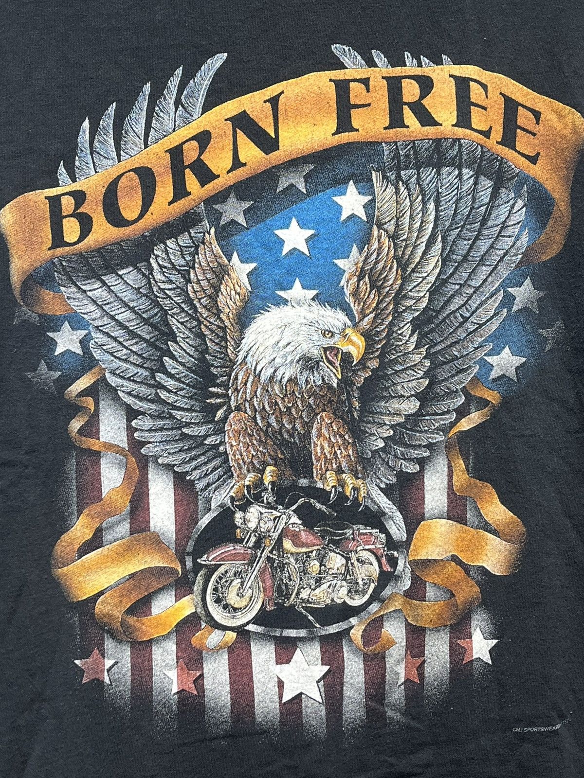 Harley Davidson × Vintage Vintage 3D Emblem style CMJ eagle tee Size US XL / EU 56 / 4 - 5 Thumbnail