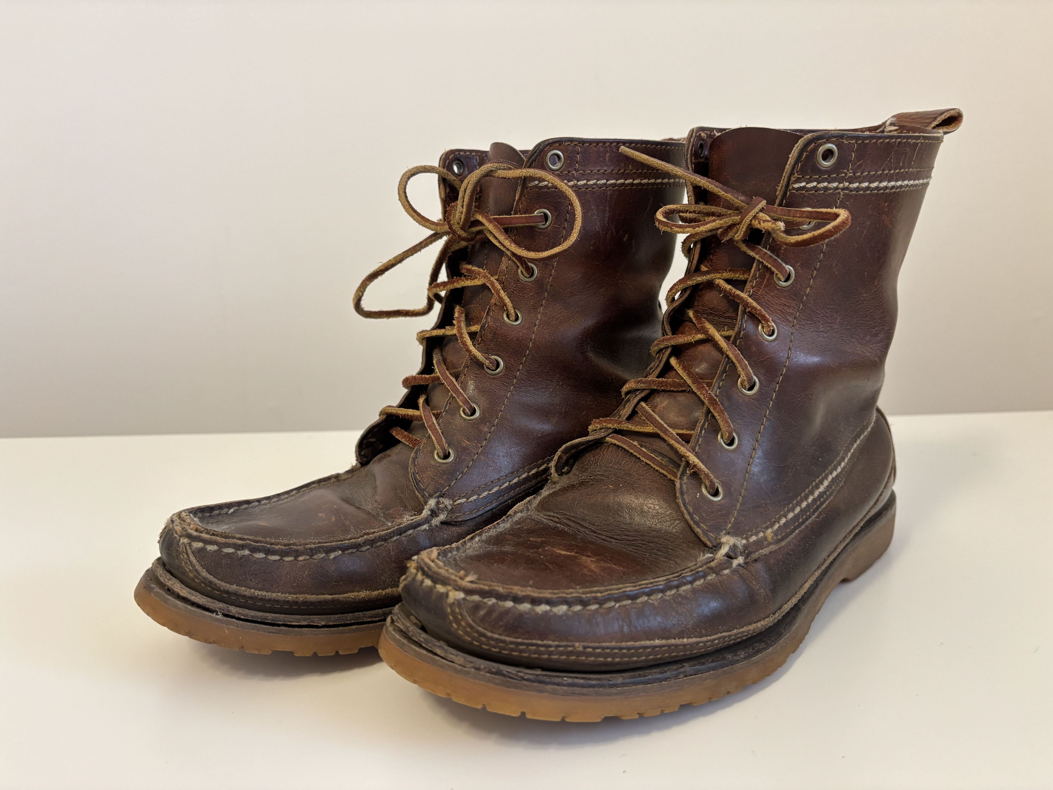 J.Crew × Red Wing Red Wing for J Crew 4592 Moc Toe Boot 9.5E Size US 9.5 / EU 42-43 - 2 Thumbnail
