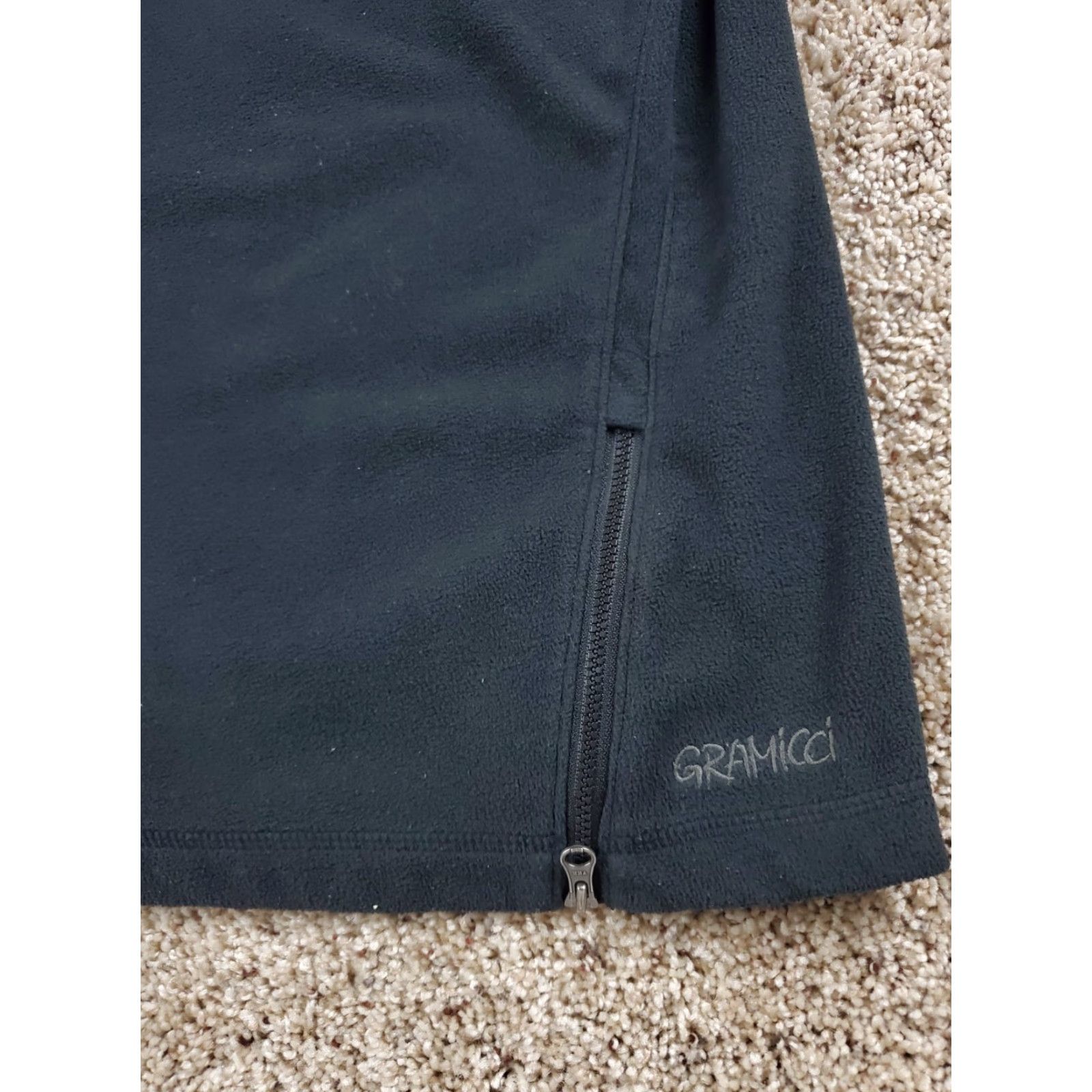 Gramicci Gramicci Jacket Windbreaker L Black 1/4 Zip Fleece Outdoor Casual Workwear Mens Size US L / EU 52-54 / 3 - 4 Thumbnail