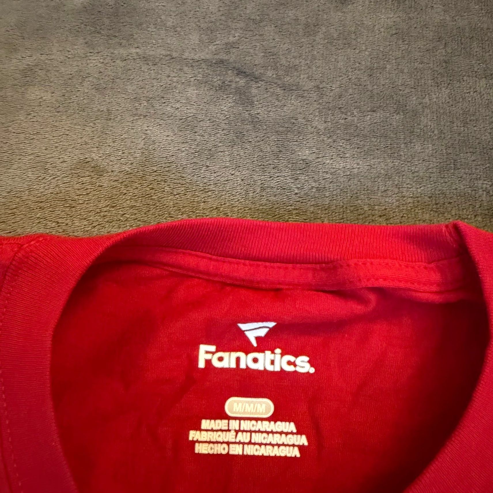 Vintage Fanatics San Francisco 49ers Red NFL Football T Shirt Mens Size Medium M Size US M / EU 48-50 / 2 - 2 Thumbnail
