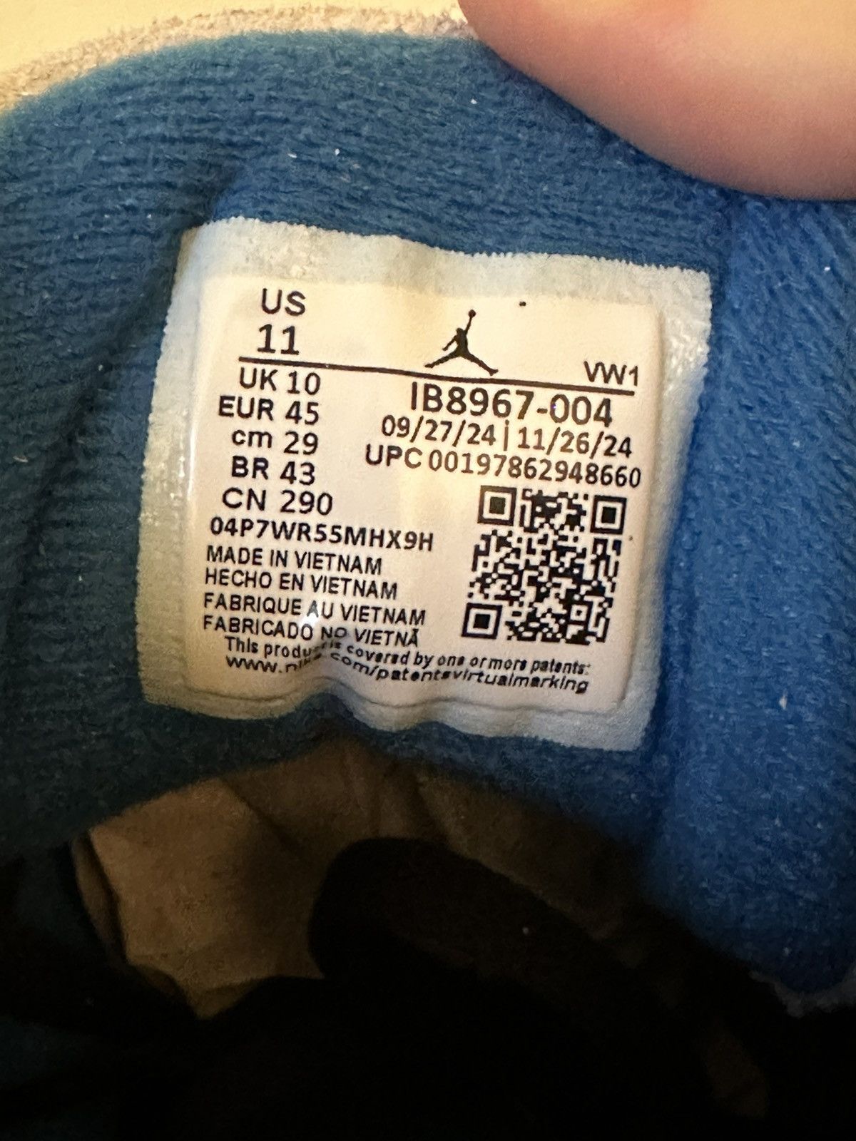 Jordan Brand × Nike Jordan 3 Rare Air Size US 11 / EU 44 - 11 Thumbnail