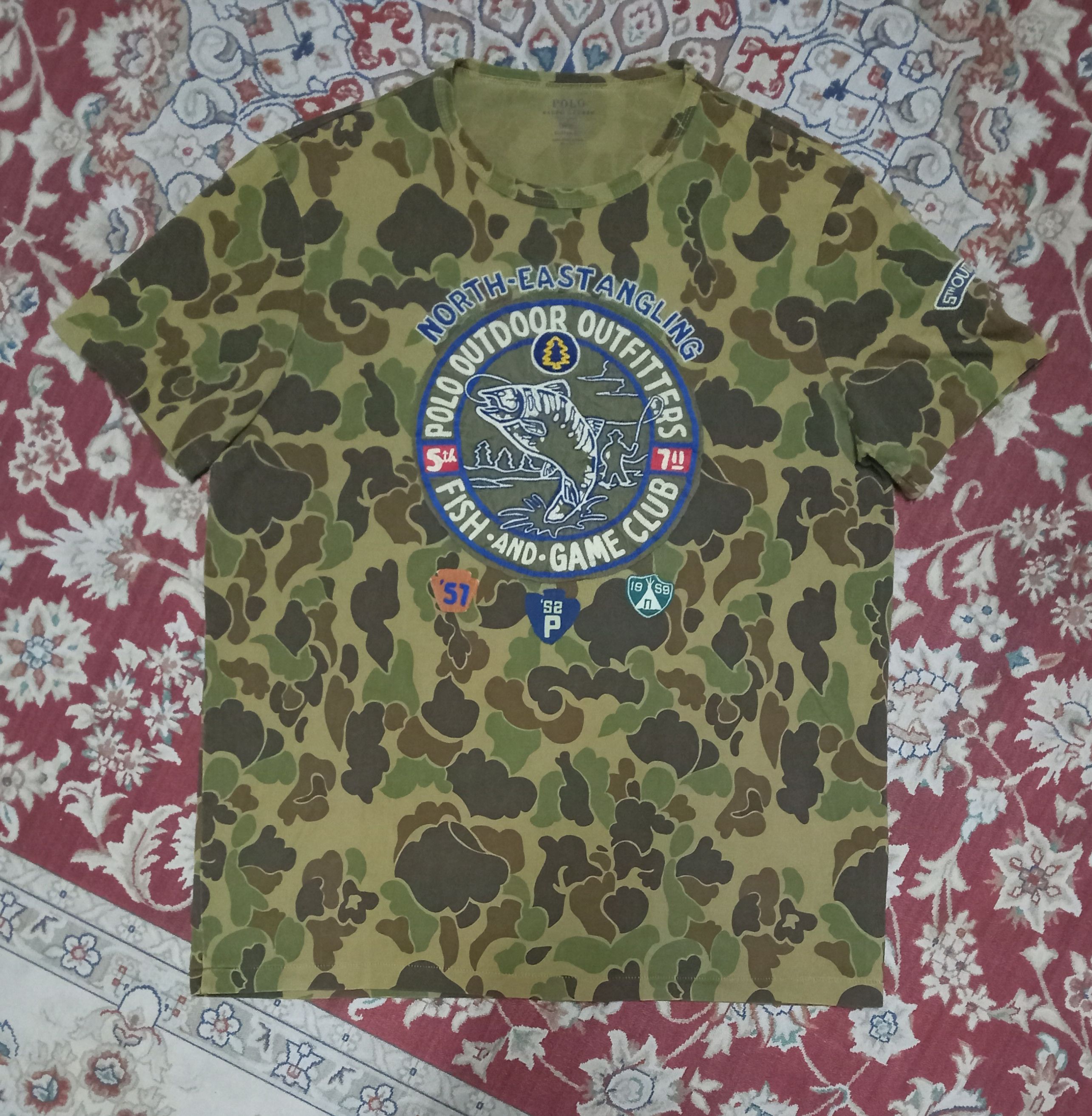 Polo Ralph Lauren Outdoor Outfitters Camo T Shirt