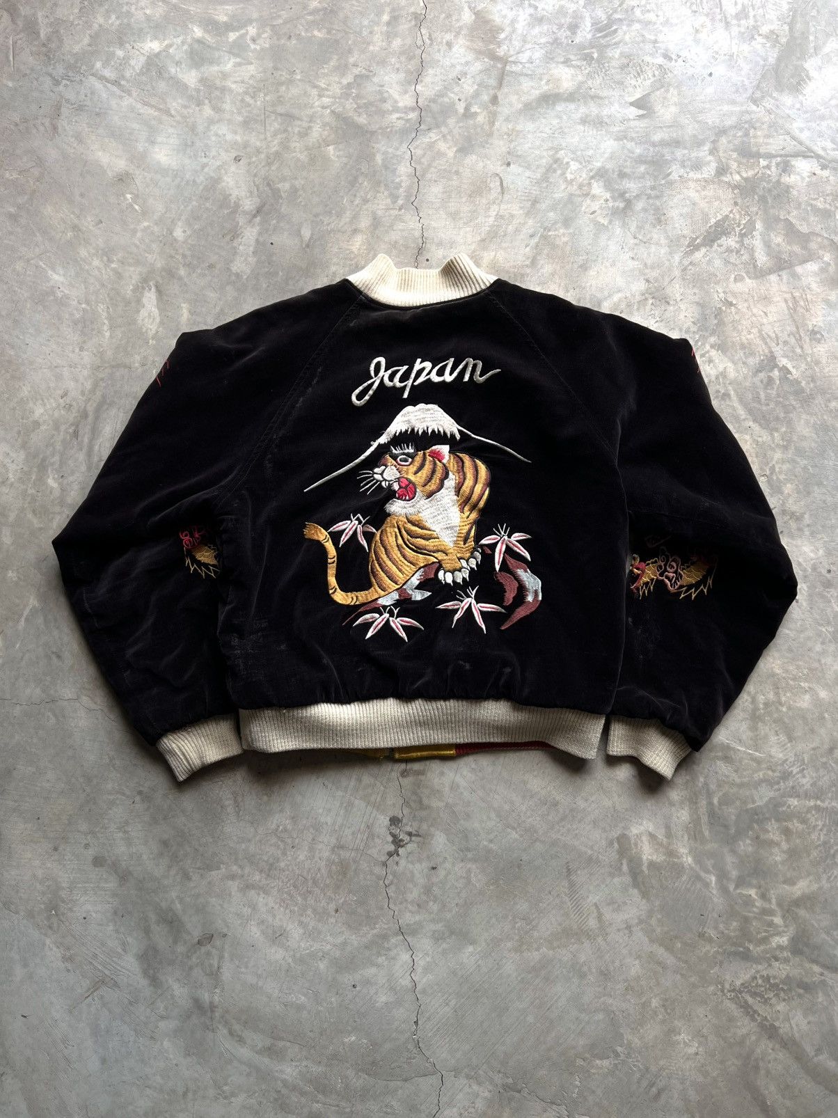 Vintage Rare Vintage 80s Sukajan Souvenir Jacket Size US XS / EU 42 / 0 - 2 Thumbnail