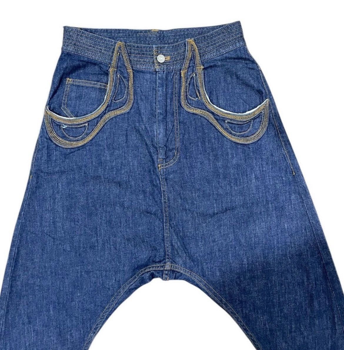 Tsumori Chisato Drop Crotch Tsumori Chisato Jeans Size 29" - 13 Thumbnail
