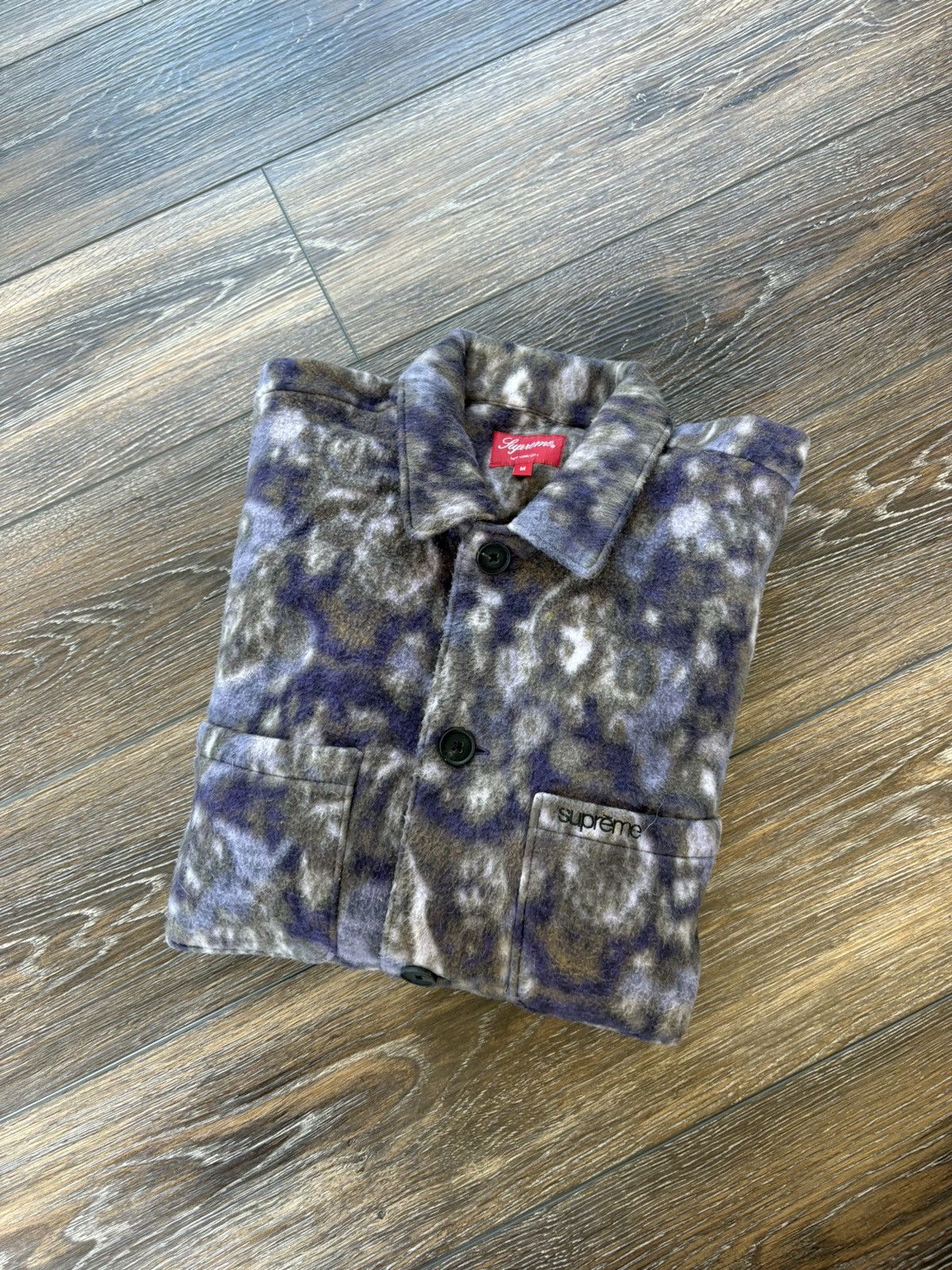 Supreme Supreme Paisley Fleece Shirt FW21 | Grailed