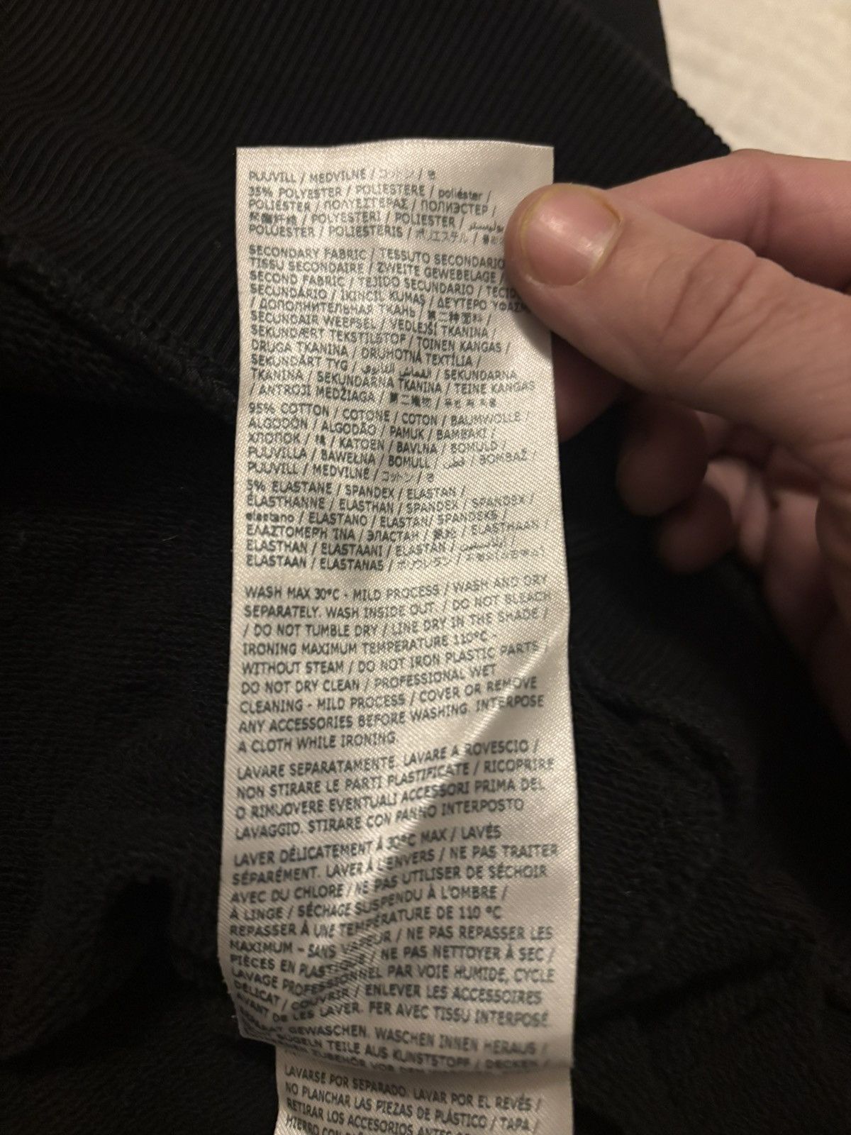 Maison Margiela MARGIELA MM6 OVERSIZED LONG HOODIE Size US S / EU 44-46 / 1 - 20 Thumbnail