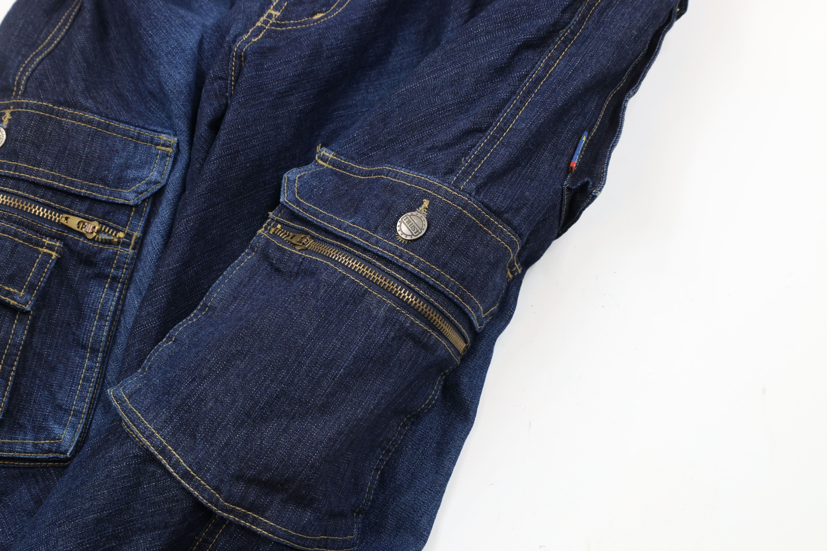 Vintage Vintage 90s Streetwear Baggy Fit Wide Leg Cargo Denim Jeans Size US 40 / EU 56 - 6 Thumbnail