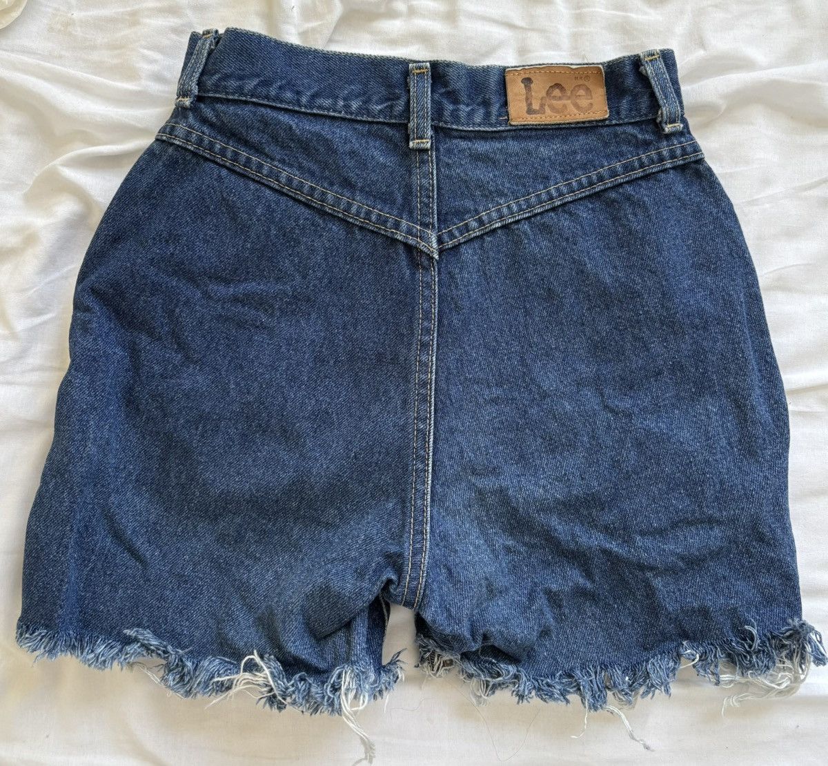 Lee Lee high rise denim shorts W23 Size 23" - 3 Thumbnail