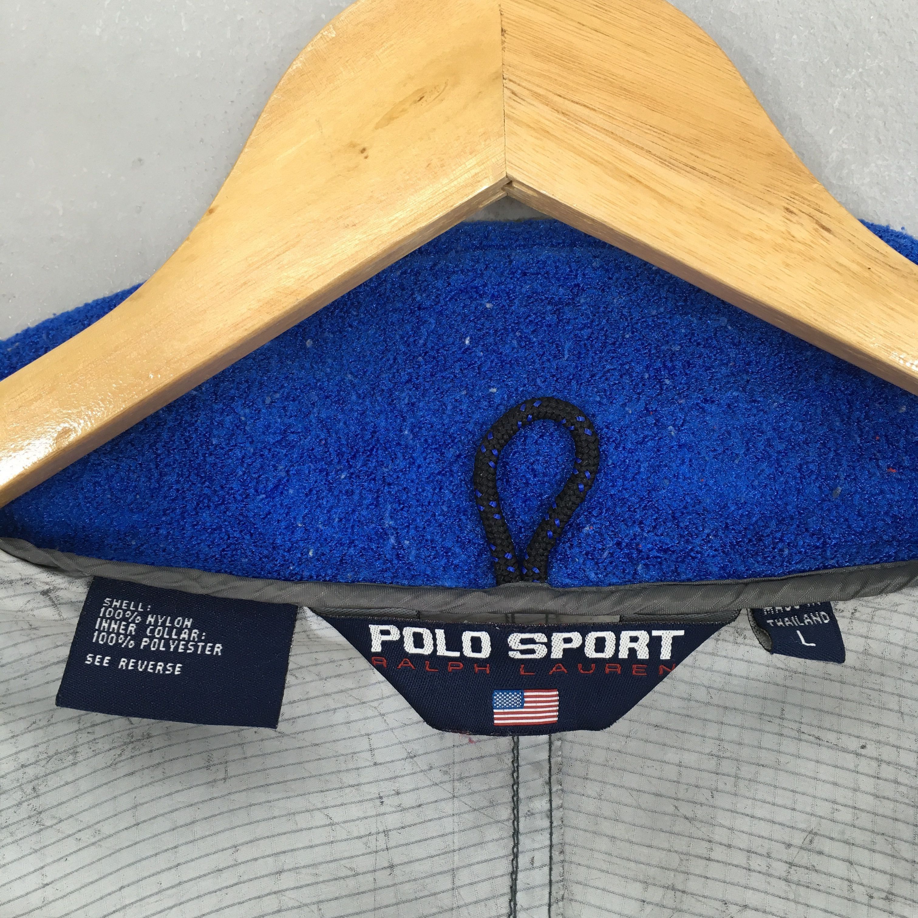Polo Ralph Lauren Vintage 90's Polo Sport Windbreaker Large Size US L / EU 52-54 / 3 - 5 Thumbnail