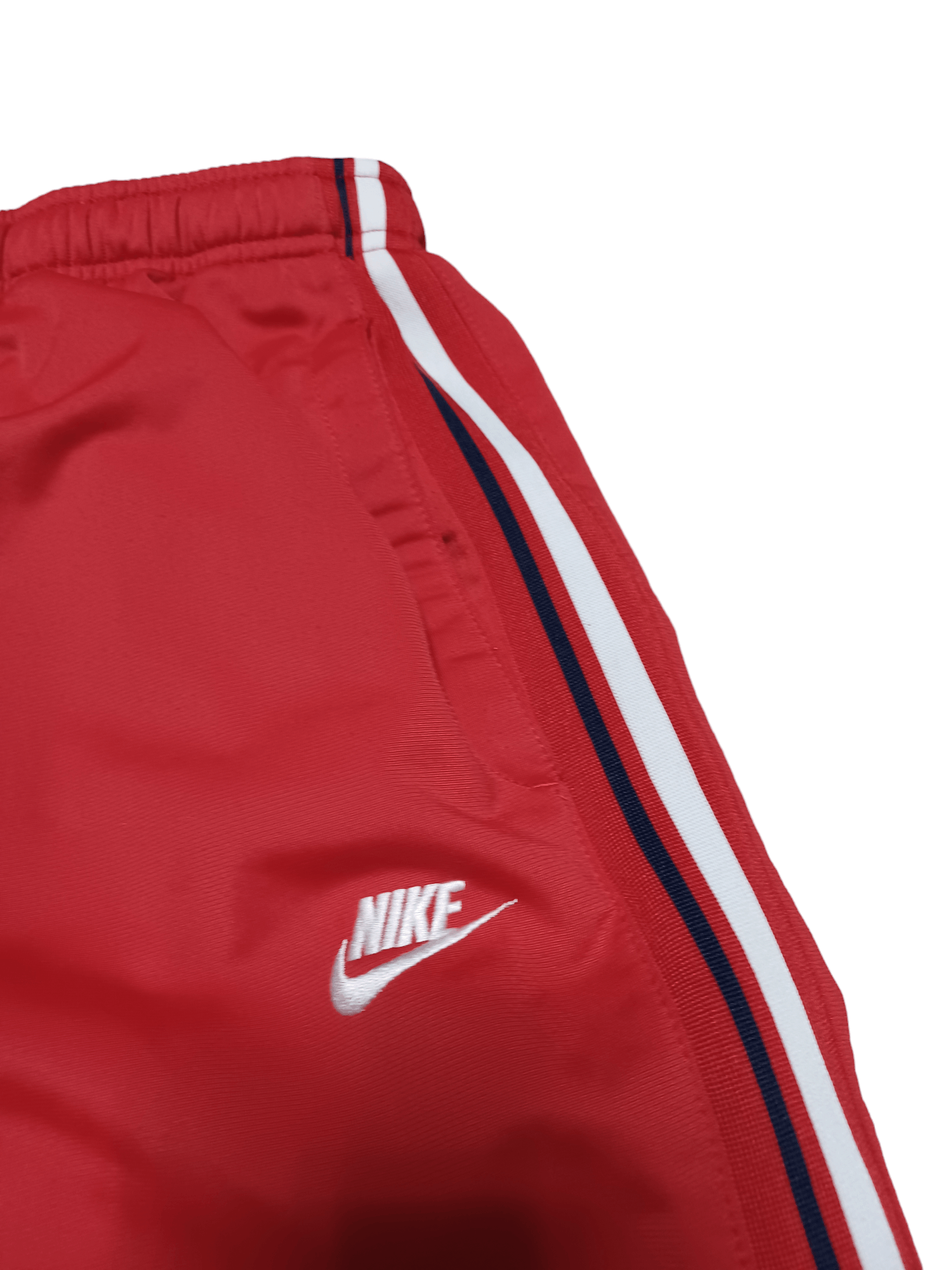 Nike NIKE 00S VINTAGE RED STREETWEAR TRACK PANTS Size US 34 / EU 50 - 3 Thumbnail