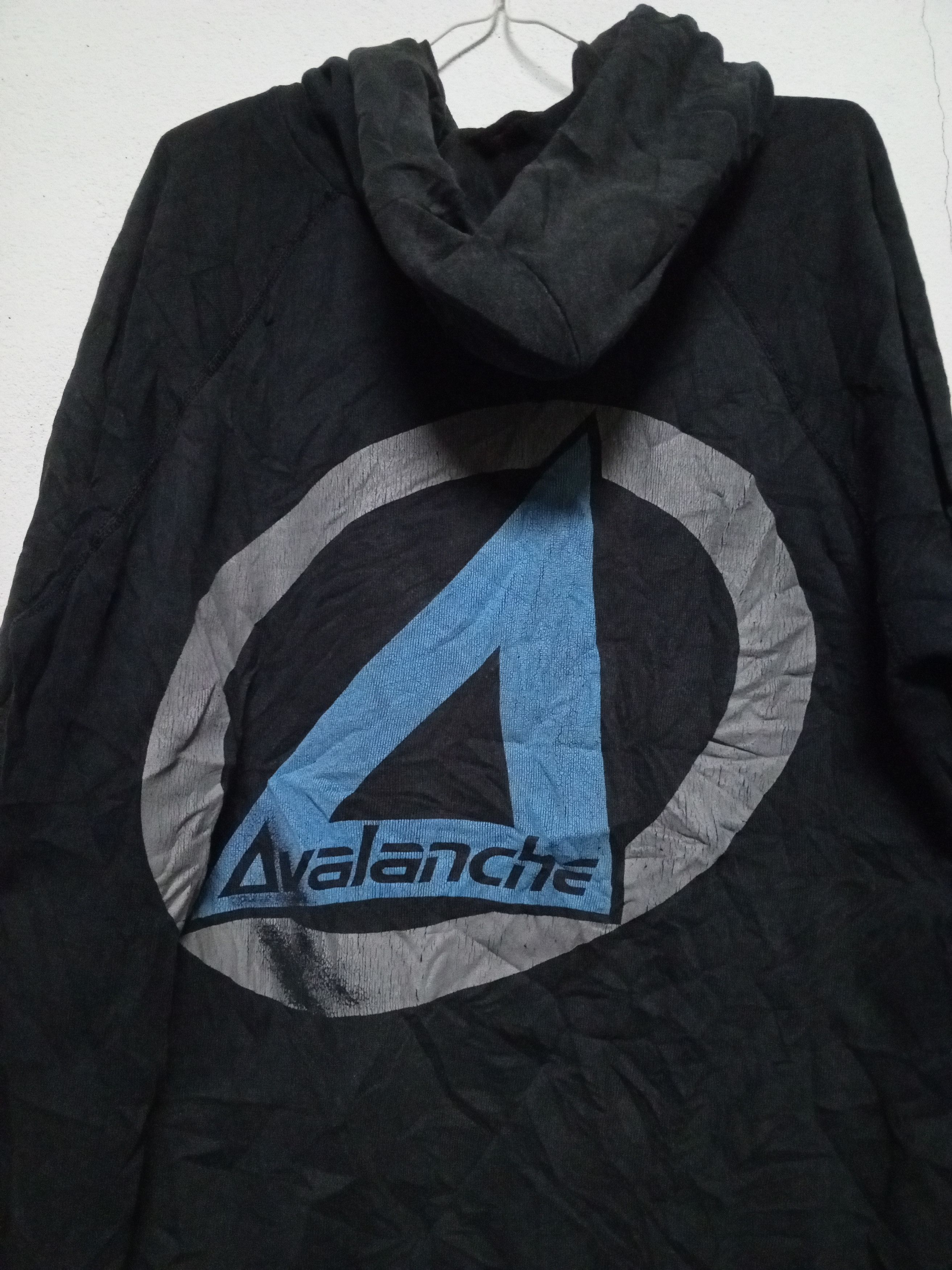 Hanes 🔥Rare 80s🔥 hoodie avalanche Size US L / EU 52-54 / 3 - 4 Thumbnail