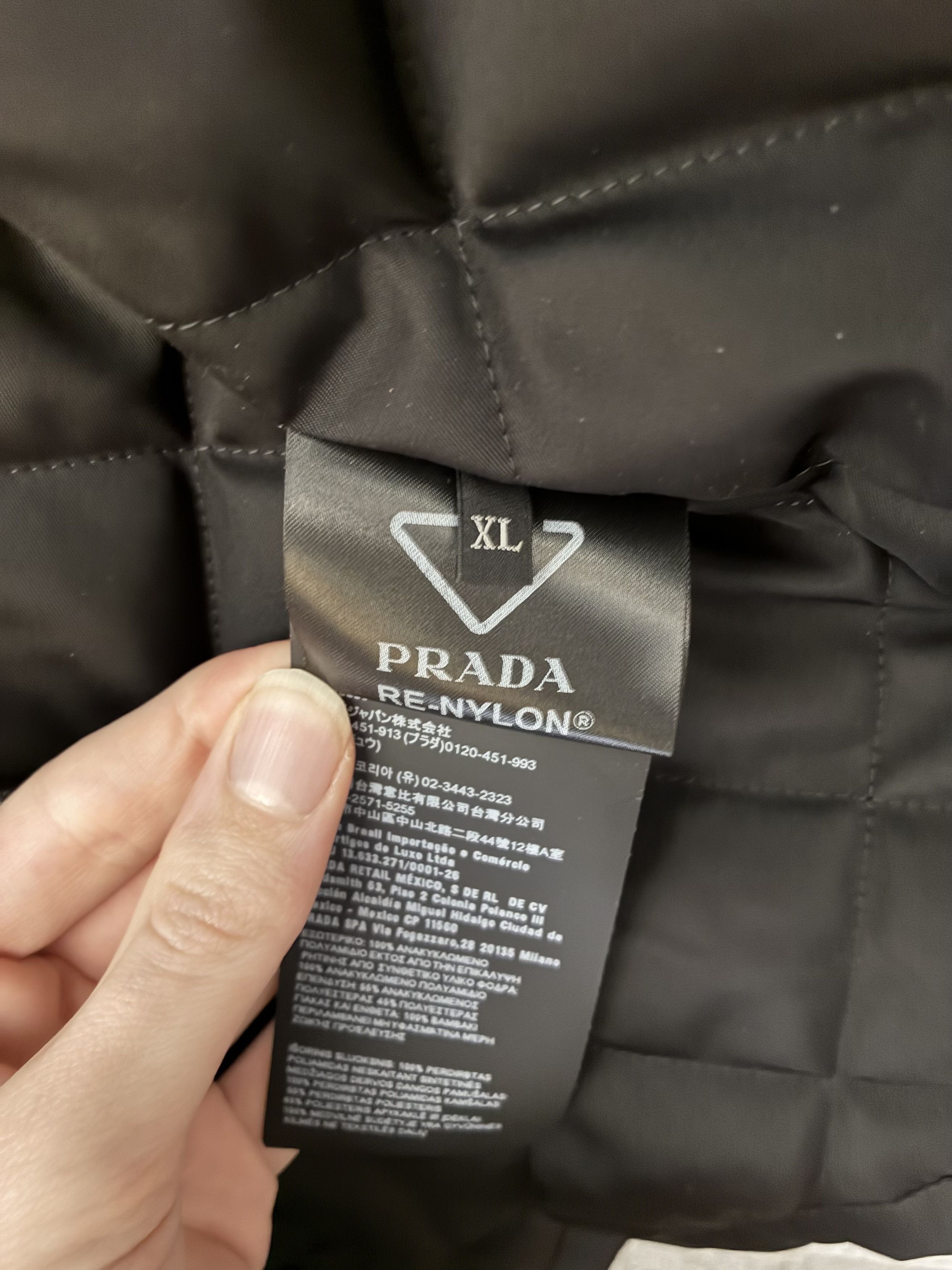 Prada Prada Re-Nylon Padded Utility Jacket FW23 Size US XL / EU 56 / 4 - 3 Thumbnail