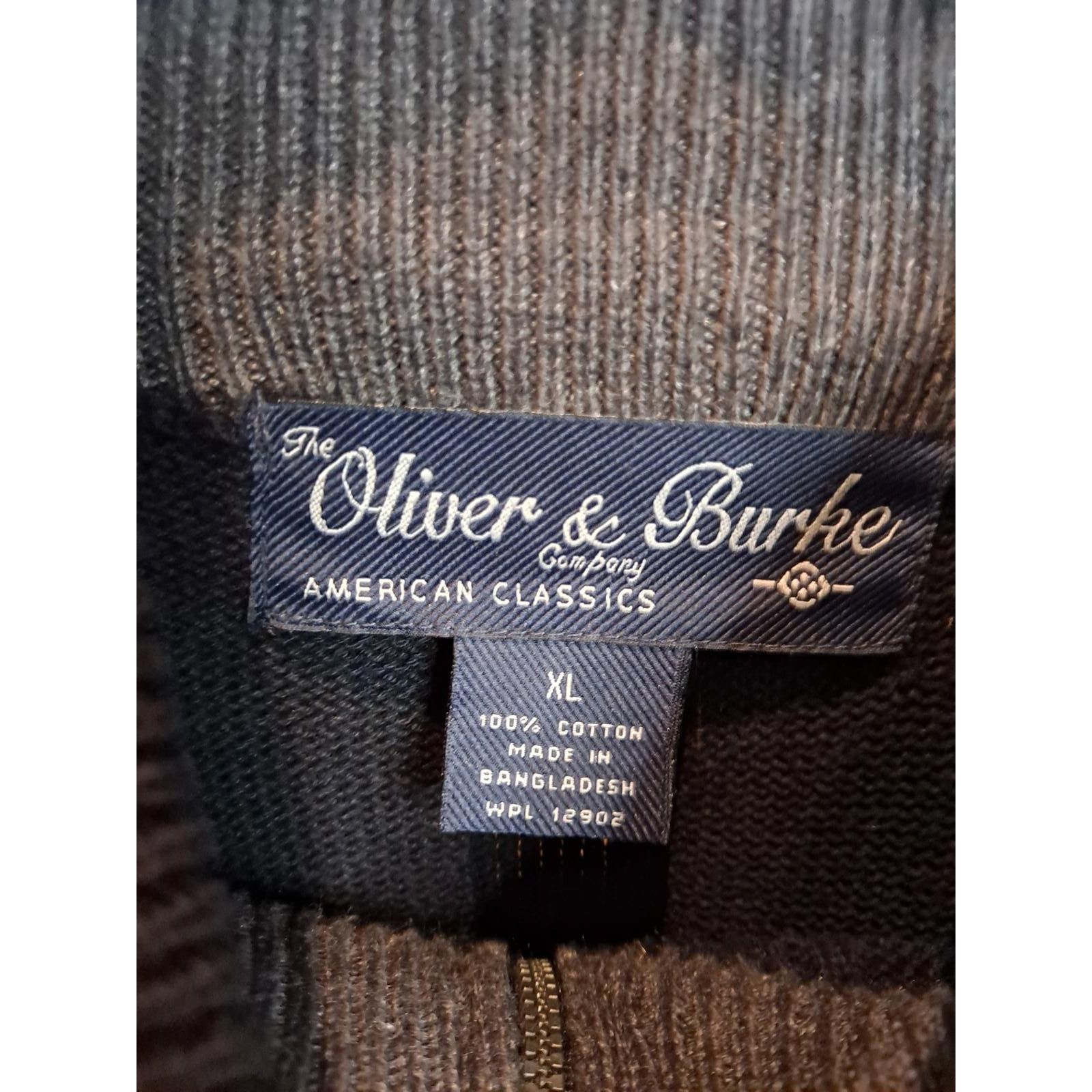 Other Oliver & Burke Black Full Zip Sweater Size XL Size US XL / EU 56 / 4 - 2 Thumbnail