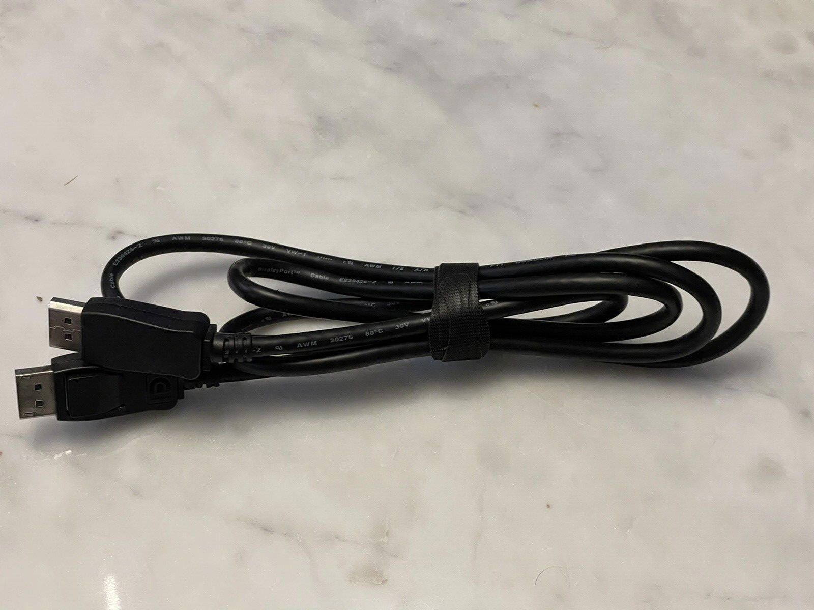 Other HDMI Cable DisplayPort to DisplayPort 5 ft E239426-Z, New Size ONE SIZE - 1 Thumbnail