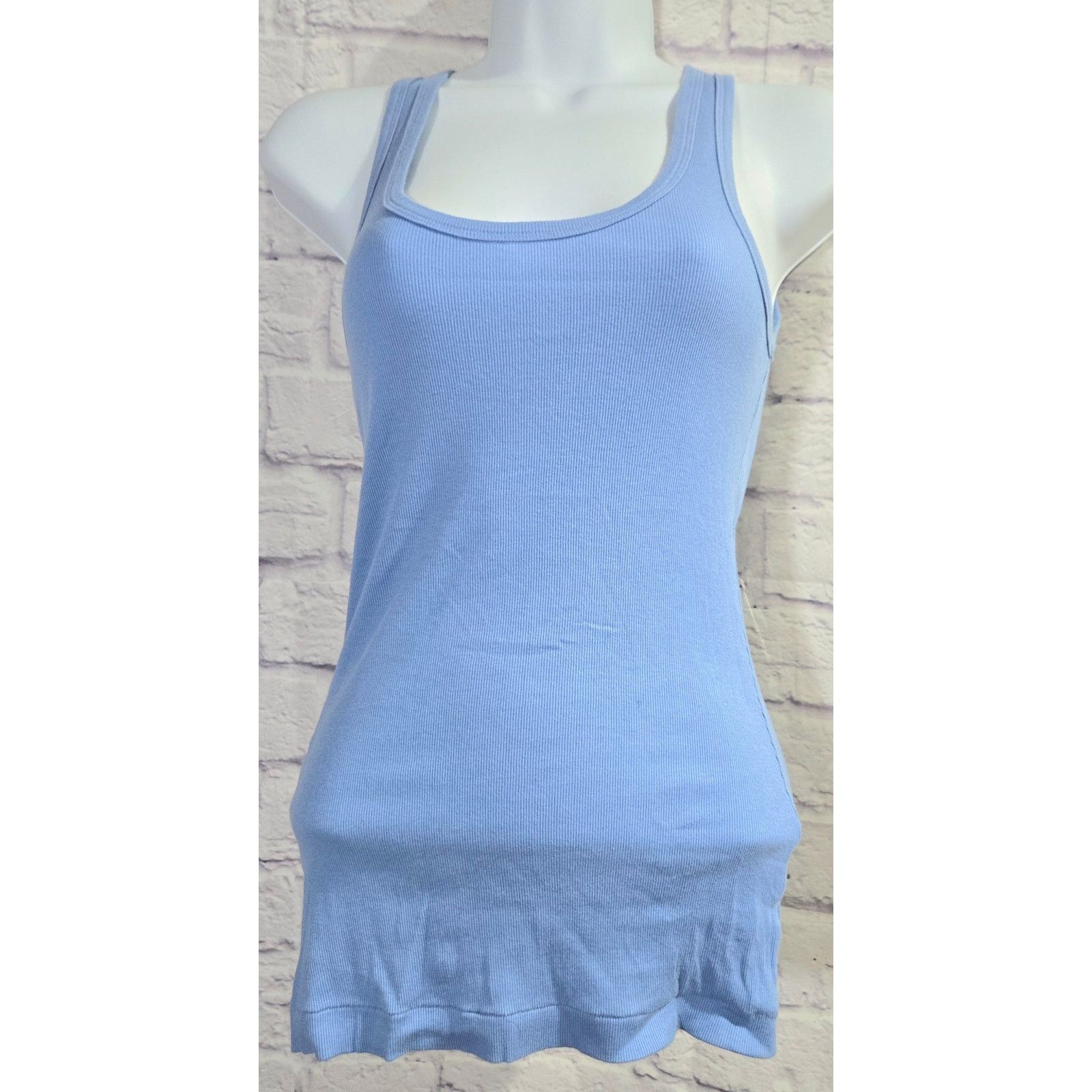 Other Banana Republic Blue Round Neck Sleeveless Tank Top XS Size XS / US 0-2 / IT 36-38 - 1 Thumbnail