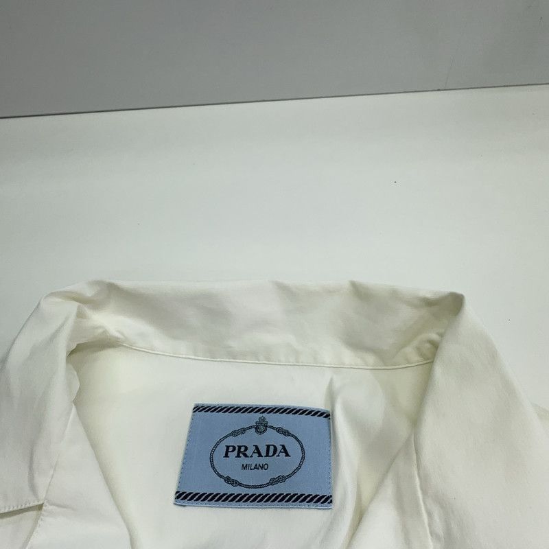 Prada Prada SS21 Logo Zip Short Sleeve Shirt-2506 Size US XL / EU 56 / 4 - 2 Thumbnail