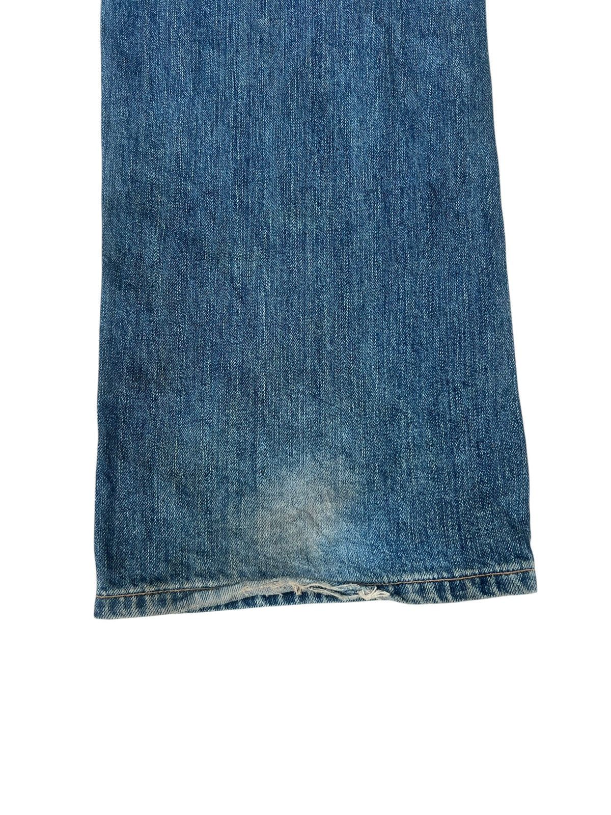 Stussy 2000s Stussy - DM ( C ) ontact Jean Dirty Mud Denim Jeans Size US 36 / EU 52 - 20 Thumbnail