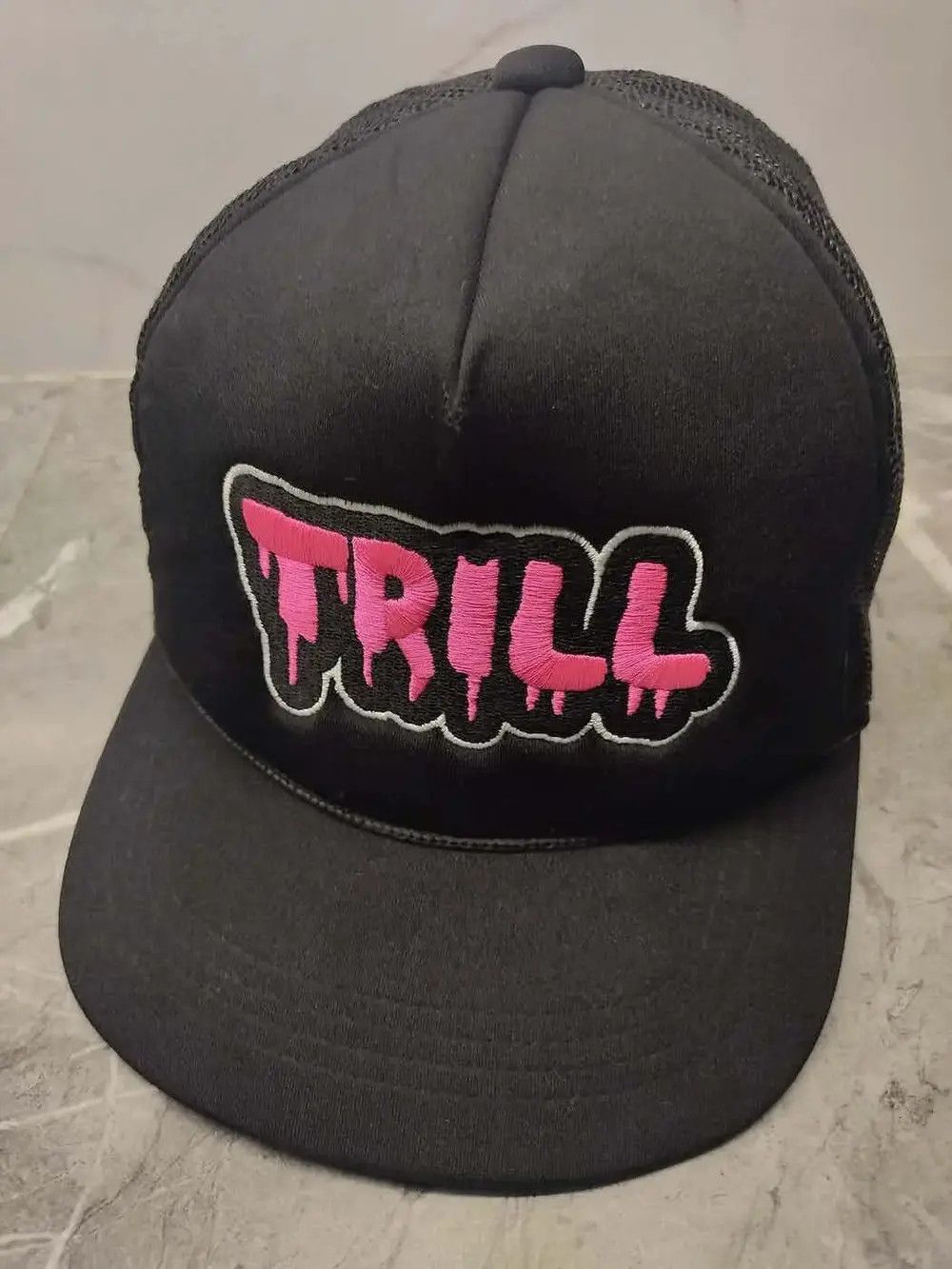 image of Vintage Basiquenti Trucker Hat Cap in Mix, Men's
