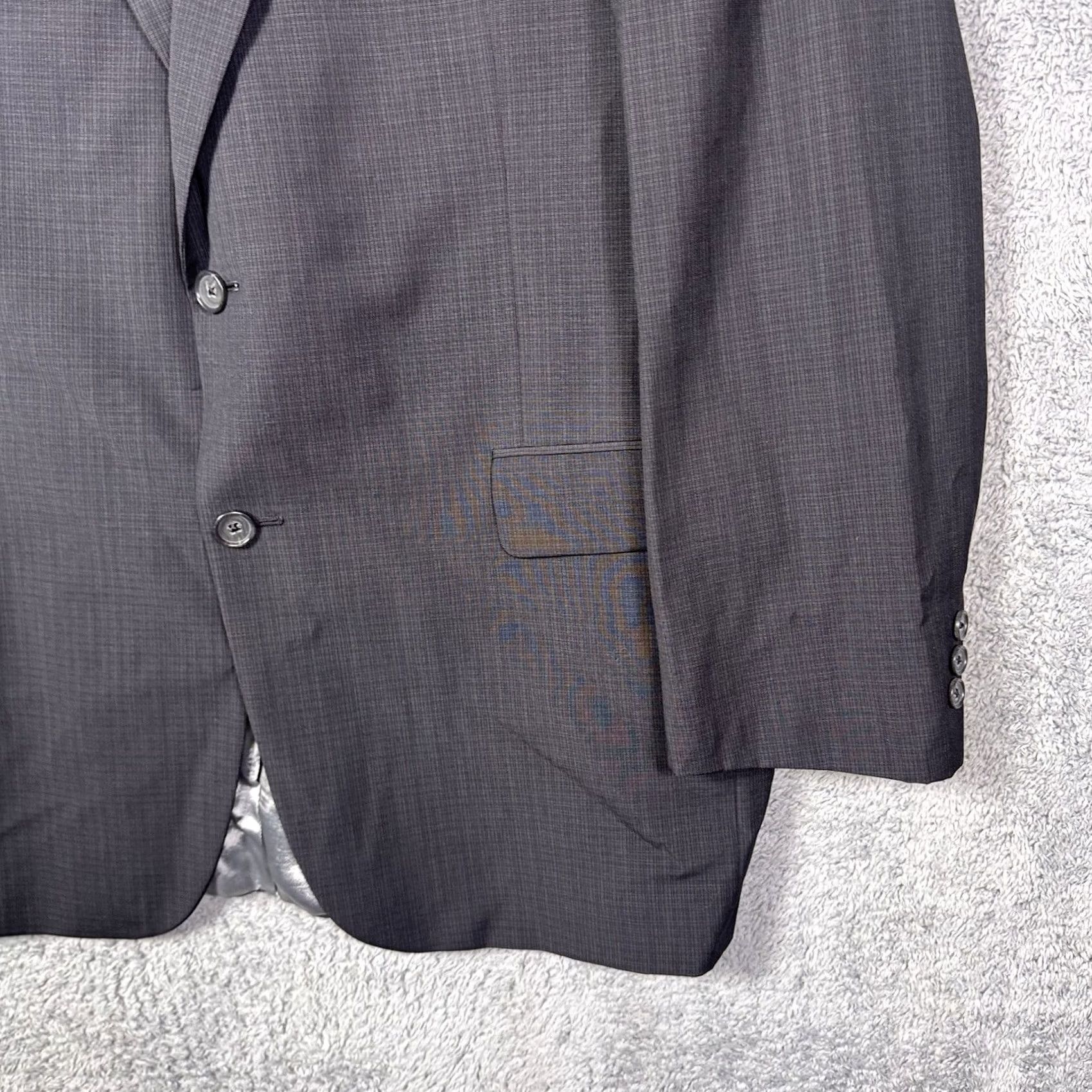 Jack Victor VINTAGE Jack Victor Suit Mens 2 Piece Blazer Jacket Slacks Set Wool Luxor CT 44R 38R Size 44R - 4 Thumbnail