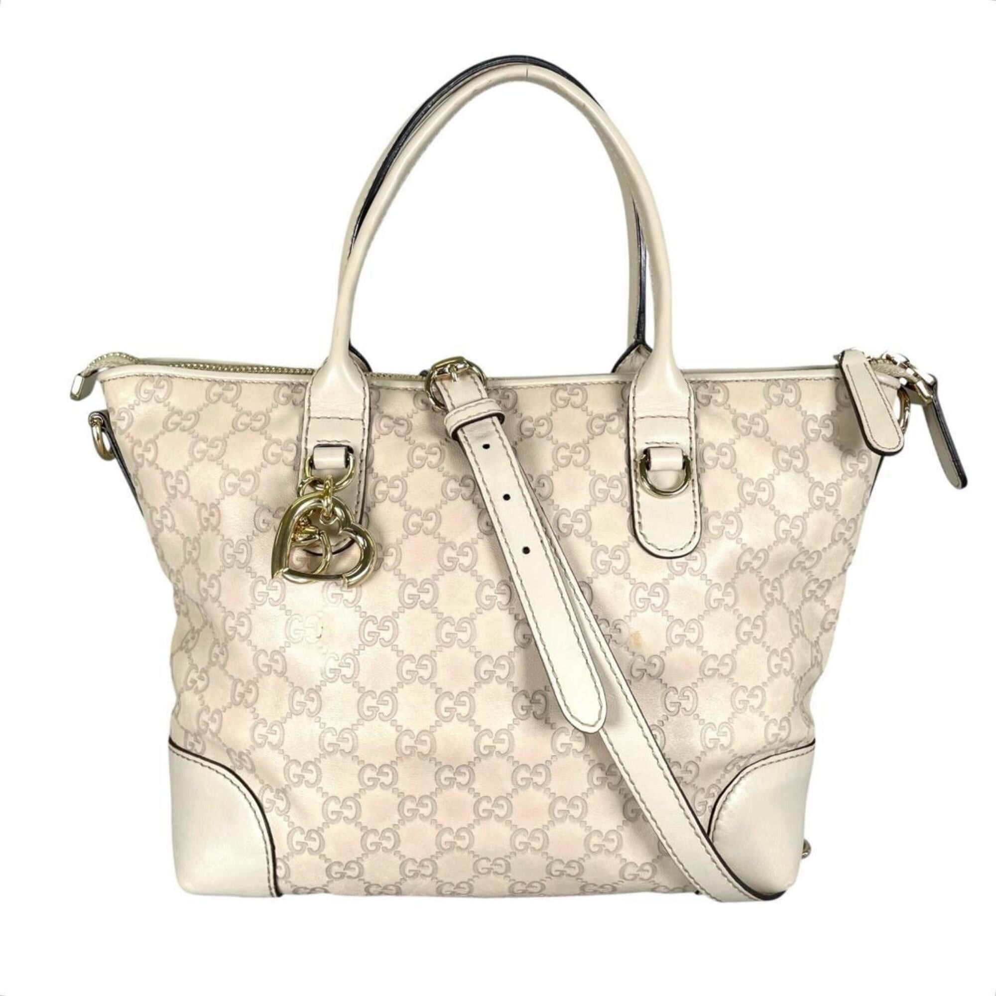 Gucci Gucci shoulder bag/tote bag, Guccissima heartbit leather, 269957, beige. Size ONE SIZE - 1 Thumbnail