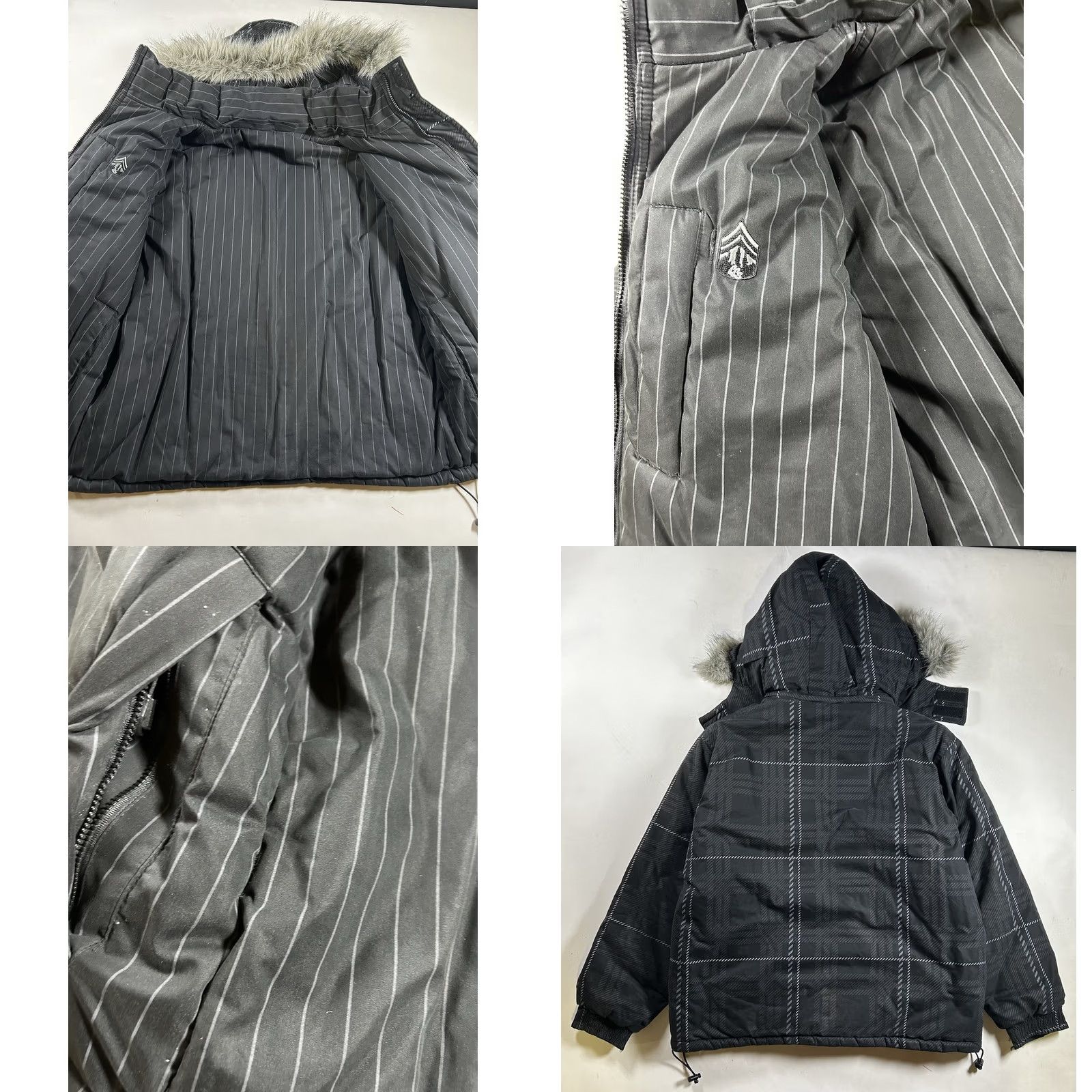 Vintage VINTAGE CCS Puffer Jacket Snowboard Skateboard Winter Reversible M Black Size US M / EU 48-50 / 2 - 10 Thumbnail