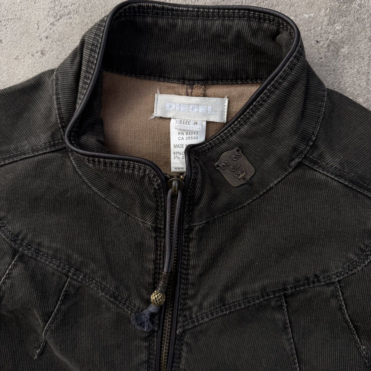 Diesel Diesel Grey Slim Avant Garde Coat Size M / US 6-8 / IT 42-44 - 4 Thumbnail