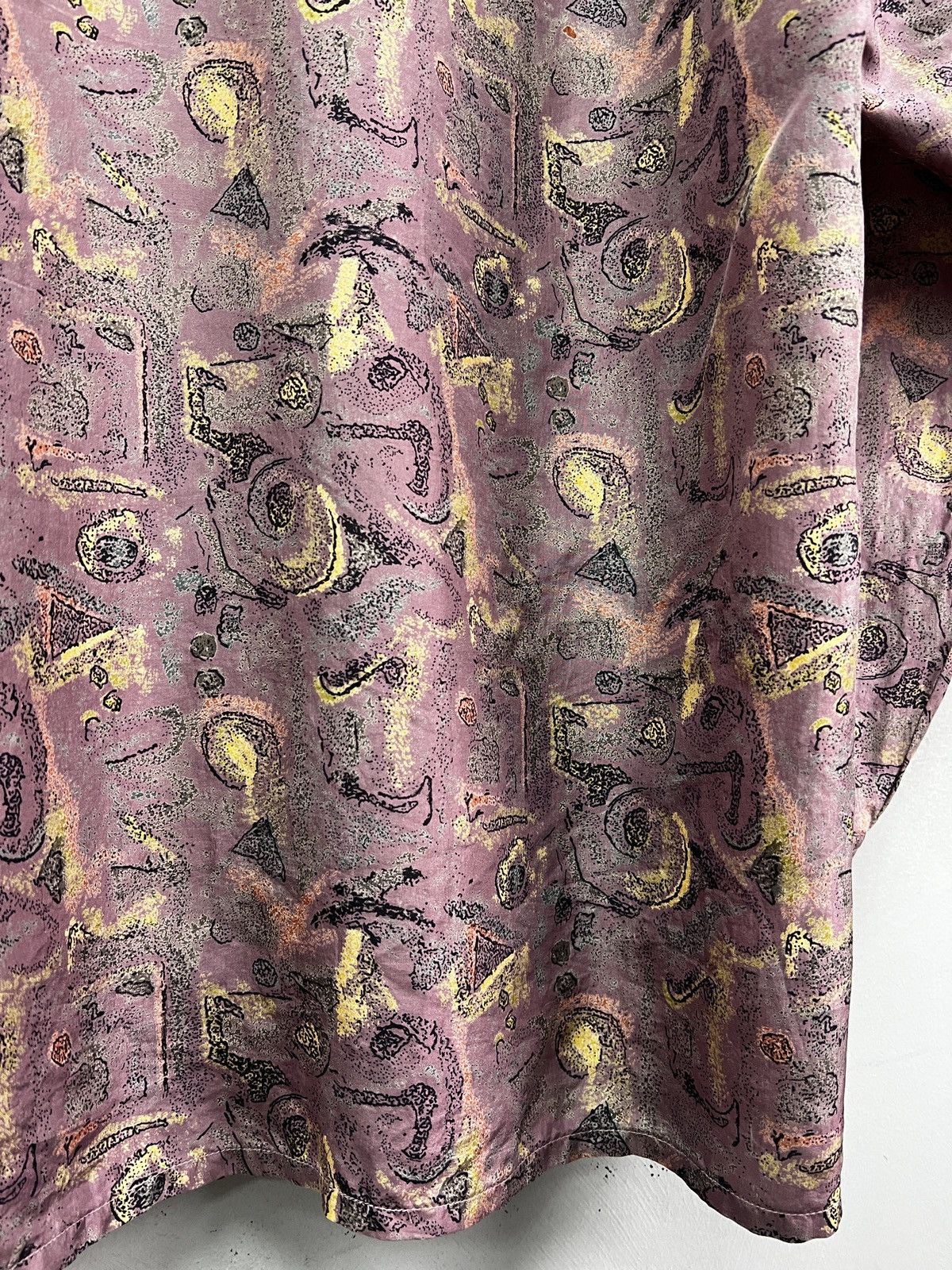 Christian Dior Monsieur Silk dior style Shirt button up Gatsby Shirt Pink Printed Size US L / EU 52-54 / 3 - 12 Thumbnail
