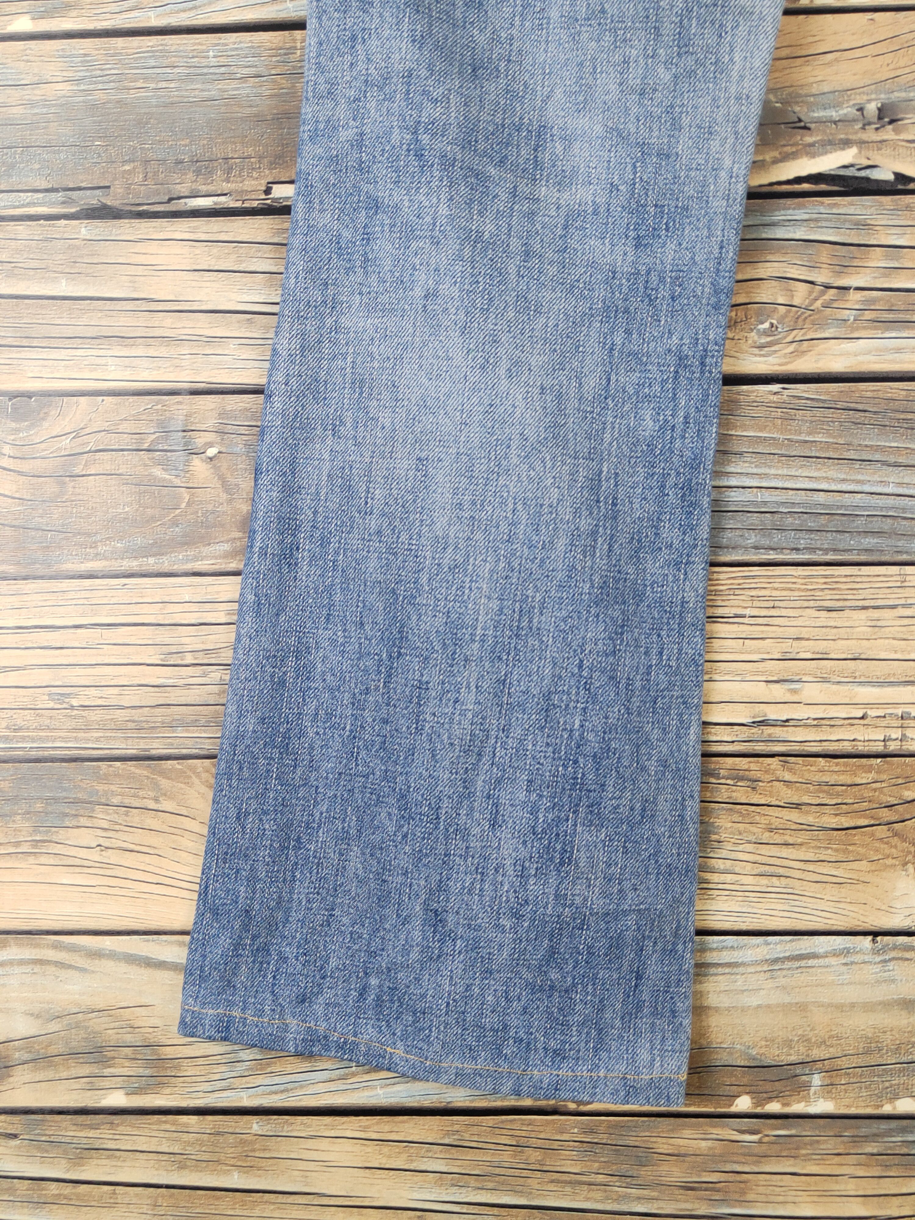 Edwin Edwin Blue Distressed Ripped denim Jeans #W1907 Size US 28 / EU 44 - 9 Thumbnail