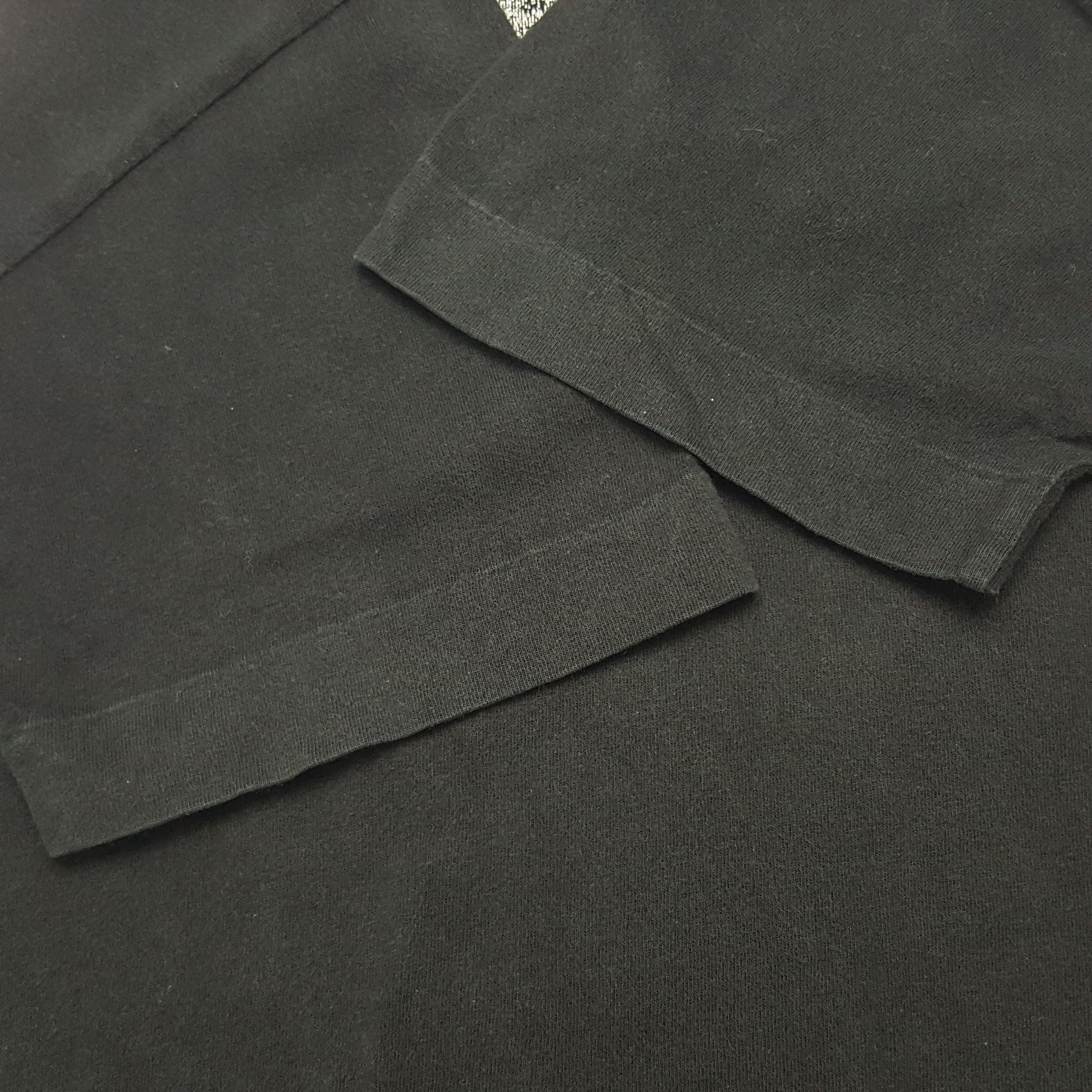 Comme des Garcons Black × Japanese Brand × Vintage Vintage Black Comme des Garçons Japanese Tshirt Size US M / EU 48-50 / 2 - 6 Thumbnail