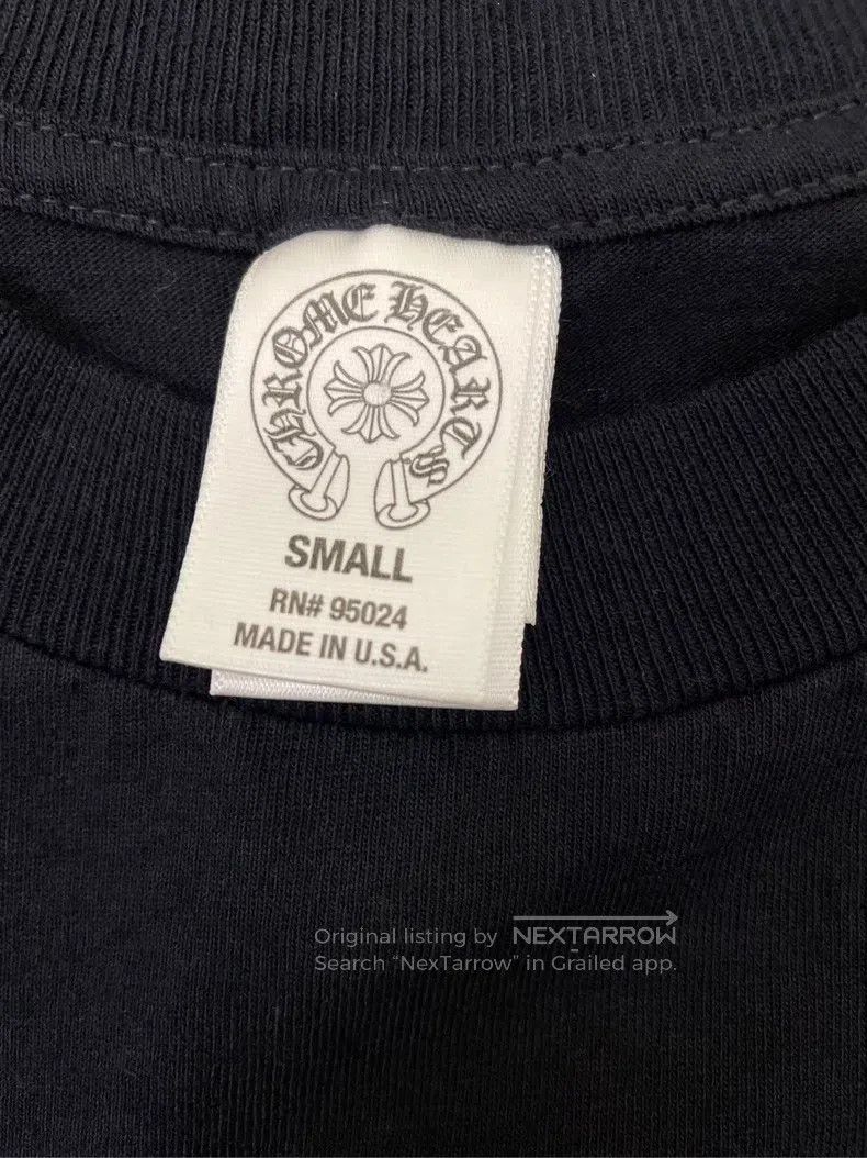 Chrome Hearts CHROME HEARTS Size S Blue horseshoe vine cross long sleeve Size US S / EU 44-46 / 1 - 6 Thumbnail