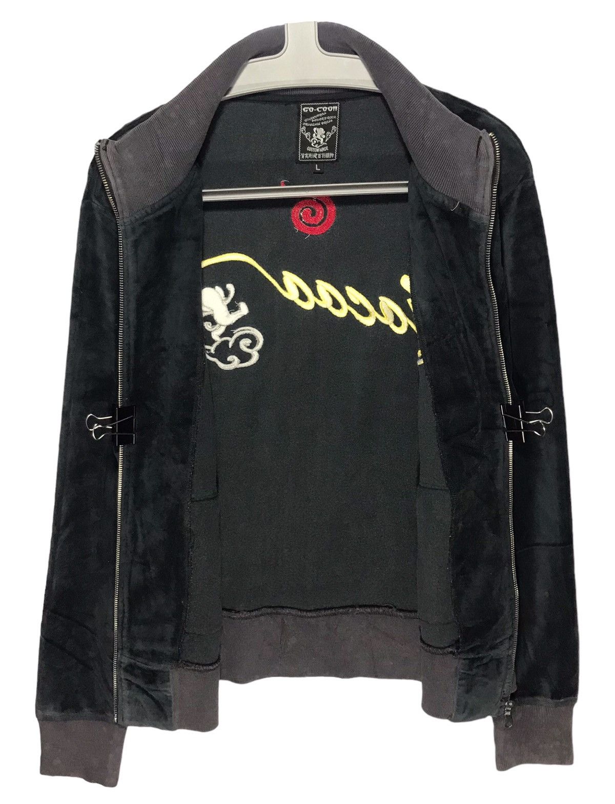 Japanese Brand × Velvet Gocoo Monkey Sweater Jacket Size US M / EU 48-50 / 2 - 3 Thumbnail