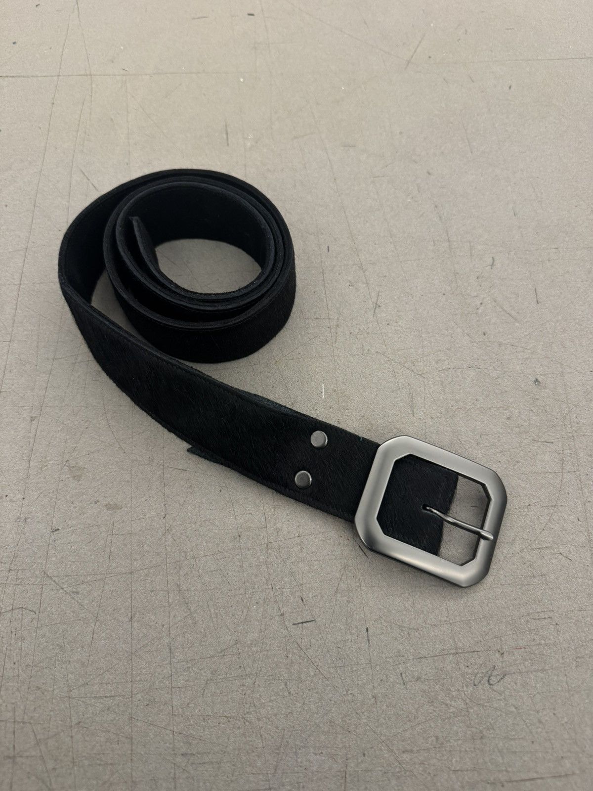 Other Handcrafted ponyhair belt Size 32 - 4 Thumbnail