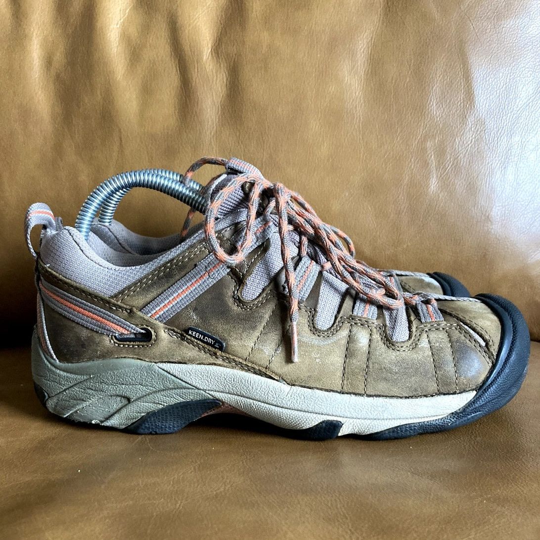 KEEN Keen Targhee Dry Trail Hiking Shoes Olive Green Women's 8.5 Size US 8.5 / IT 38.5 - 1 Thumbnail