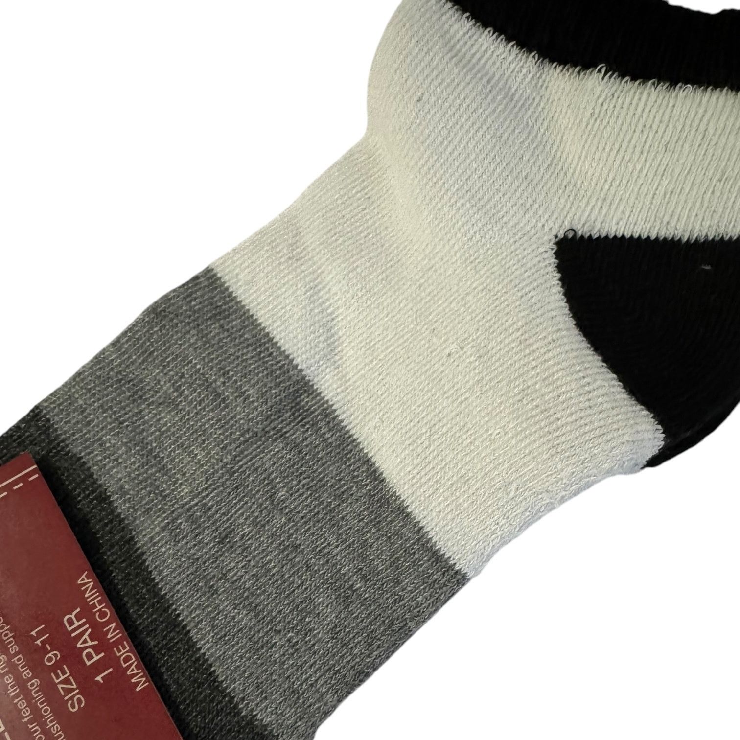 Other Campton & Co. Women’s Gray Striped Ankle Socks 9 to 11 NWT Size ONE SIZE - 3 Thumbnail