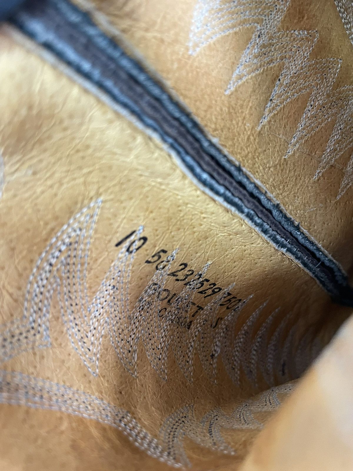 Western Rise Rare moto western USA guidi style leather boots 90s Size US 10 / EU 43 - 10 Thumbnail