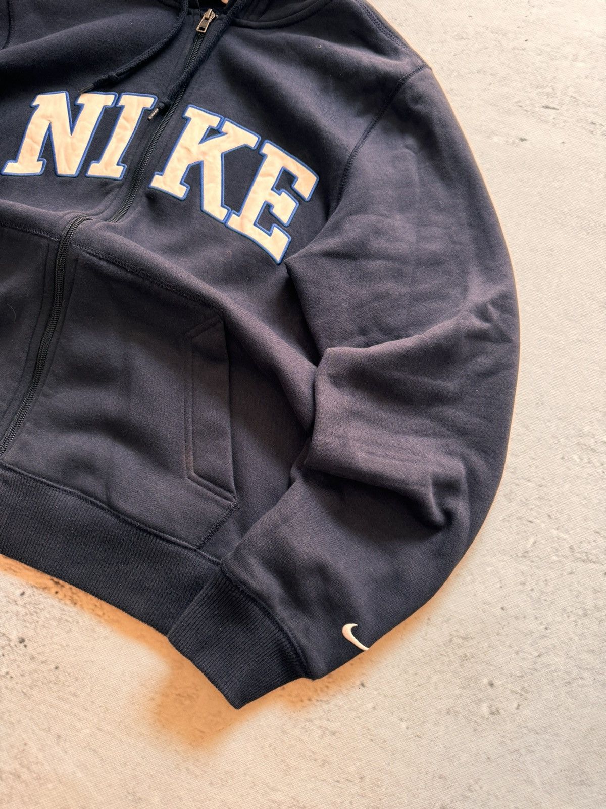 Nike × Vintage NIKE VINTAGE CENTER LOGO OVERSIZE BOXY ZIP HOODIE Size US S / EU 44-46 / 1 - 3 Thumbnail
