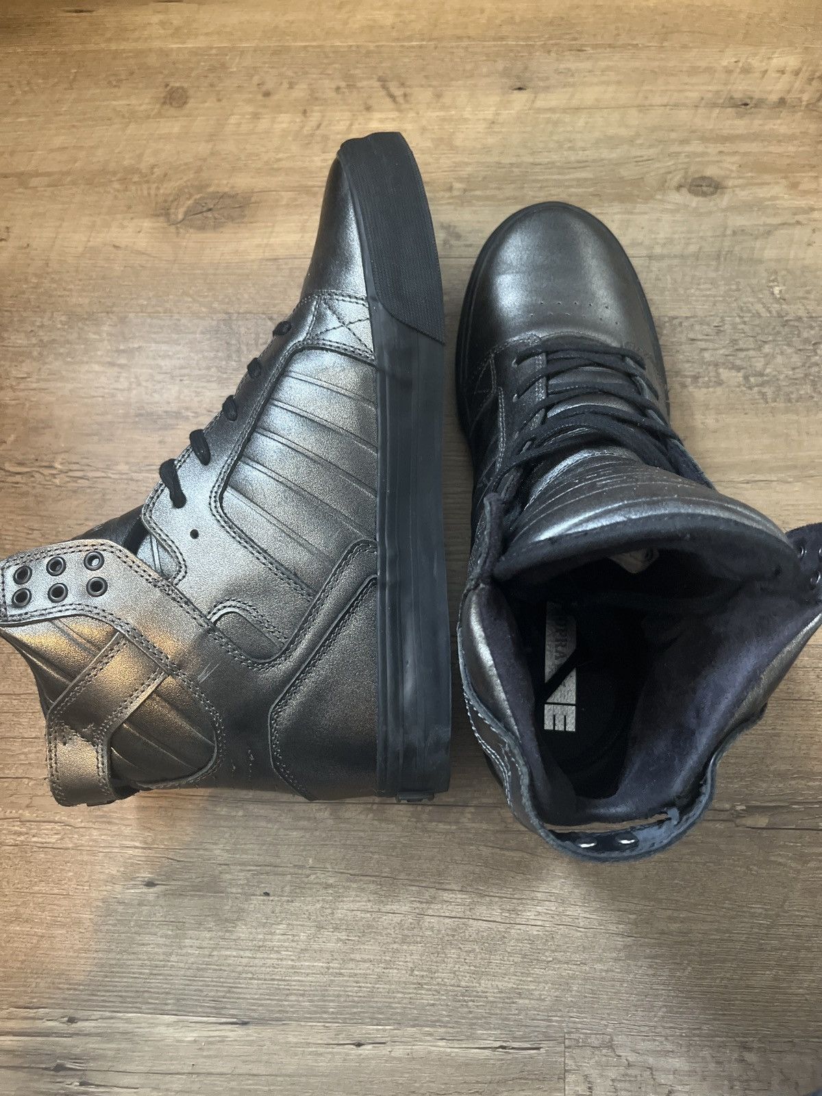 Supra Supra Skytop HF Gunmetal-Black Size US 11.5 / EU 44-45 - 4 Thumbnail