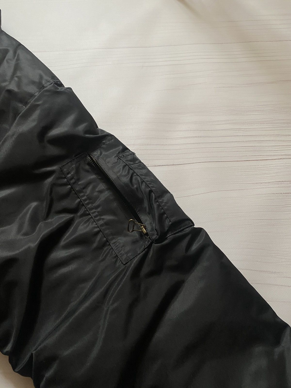 Vintage Vintage MA 2 style bomber nylon jacket Size US XL / EU 56 / 4 - 4 Thumbnail