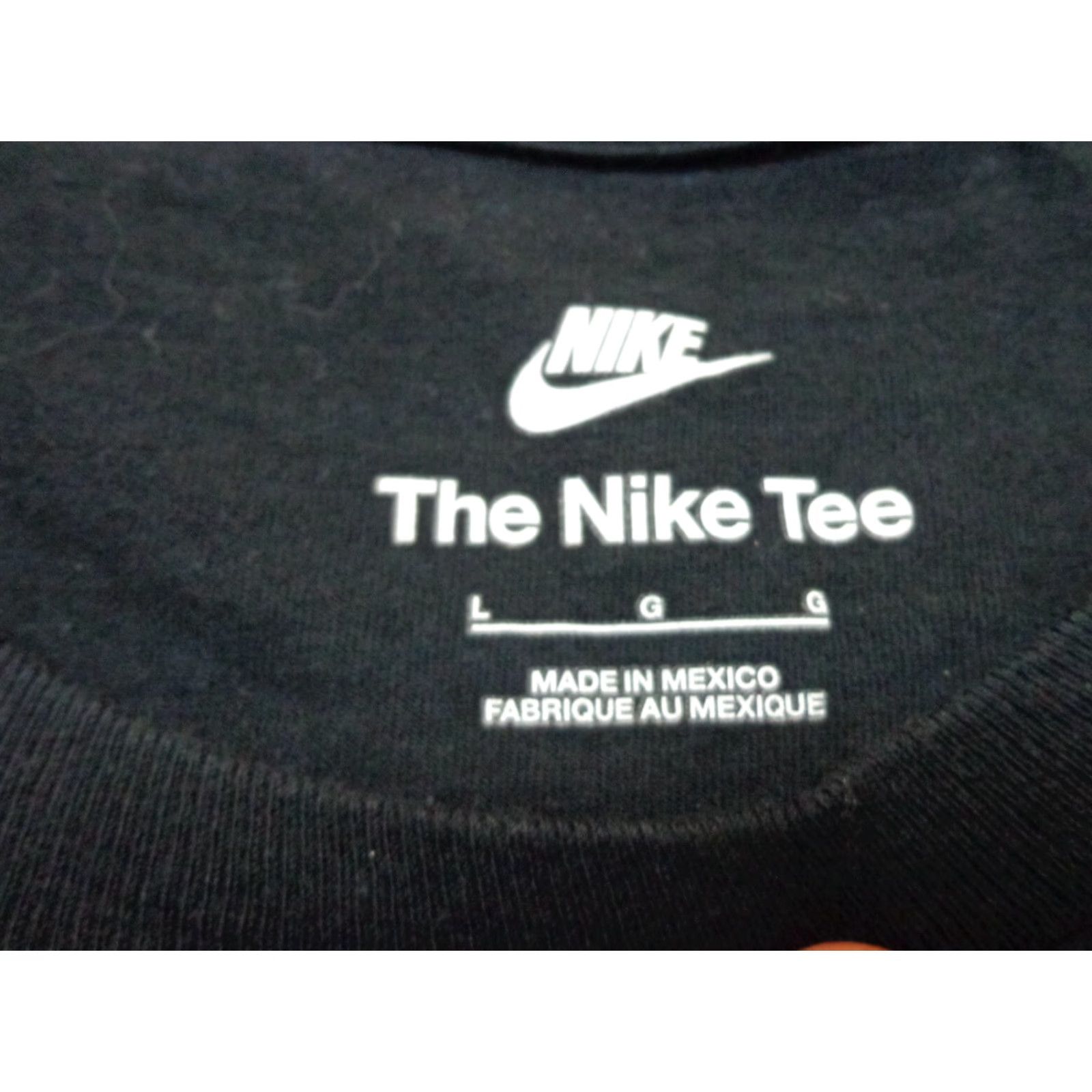 Nike Nike Tee Basketball Graphic T Shirt Size L Black Crew Neck Cotton Men Size US L / EU 52-54 / 3 - 3 Thumbnail